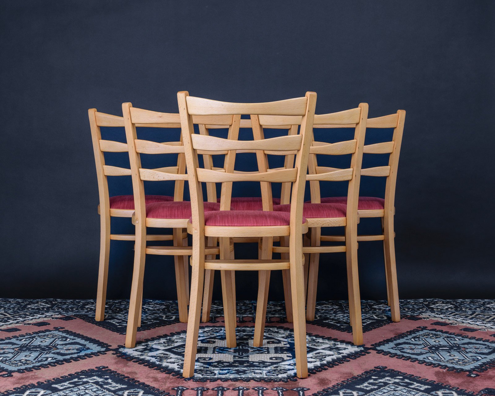 1950s bentwood dining chairs