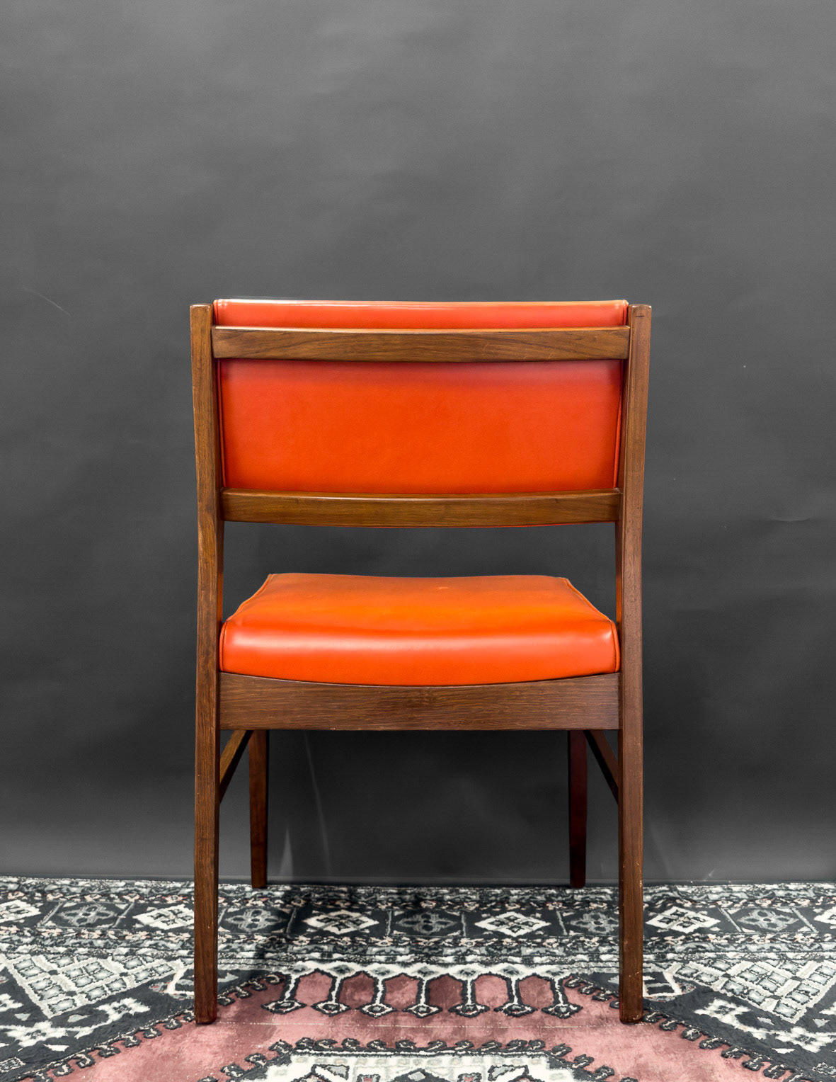 1960s blackbean library chair