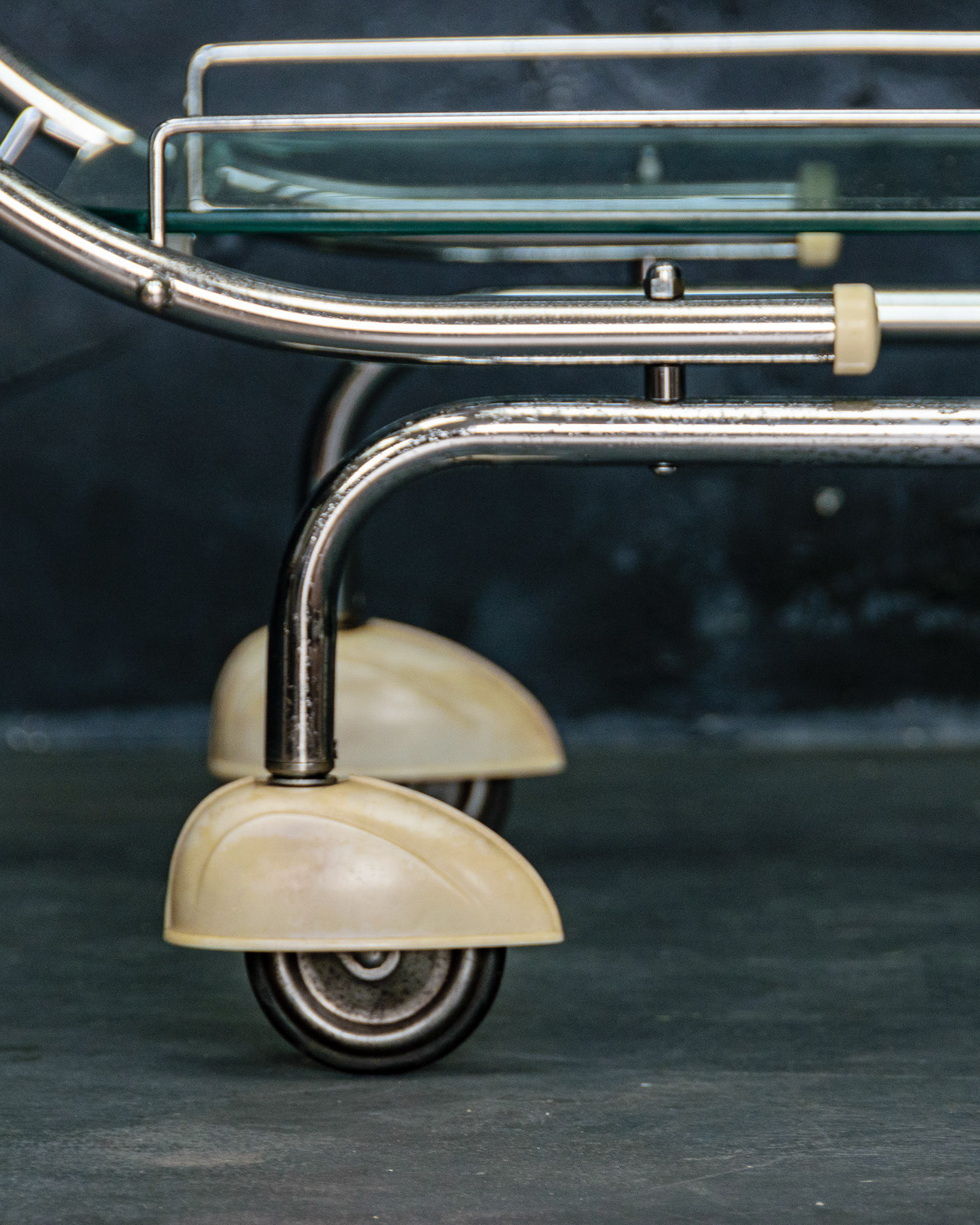 Streamline Moderne Bar Cart