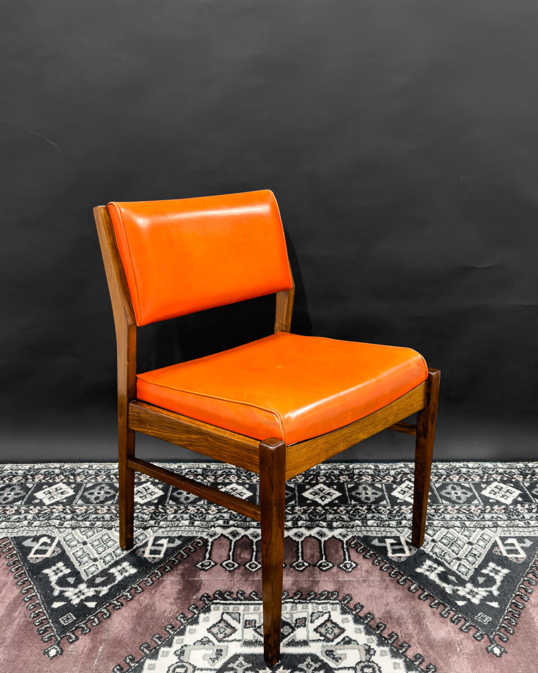 1960s blackbean library chair