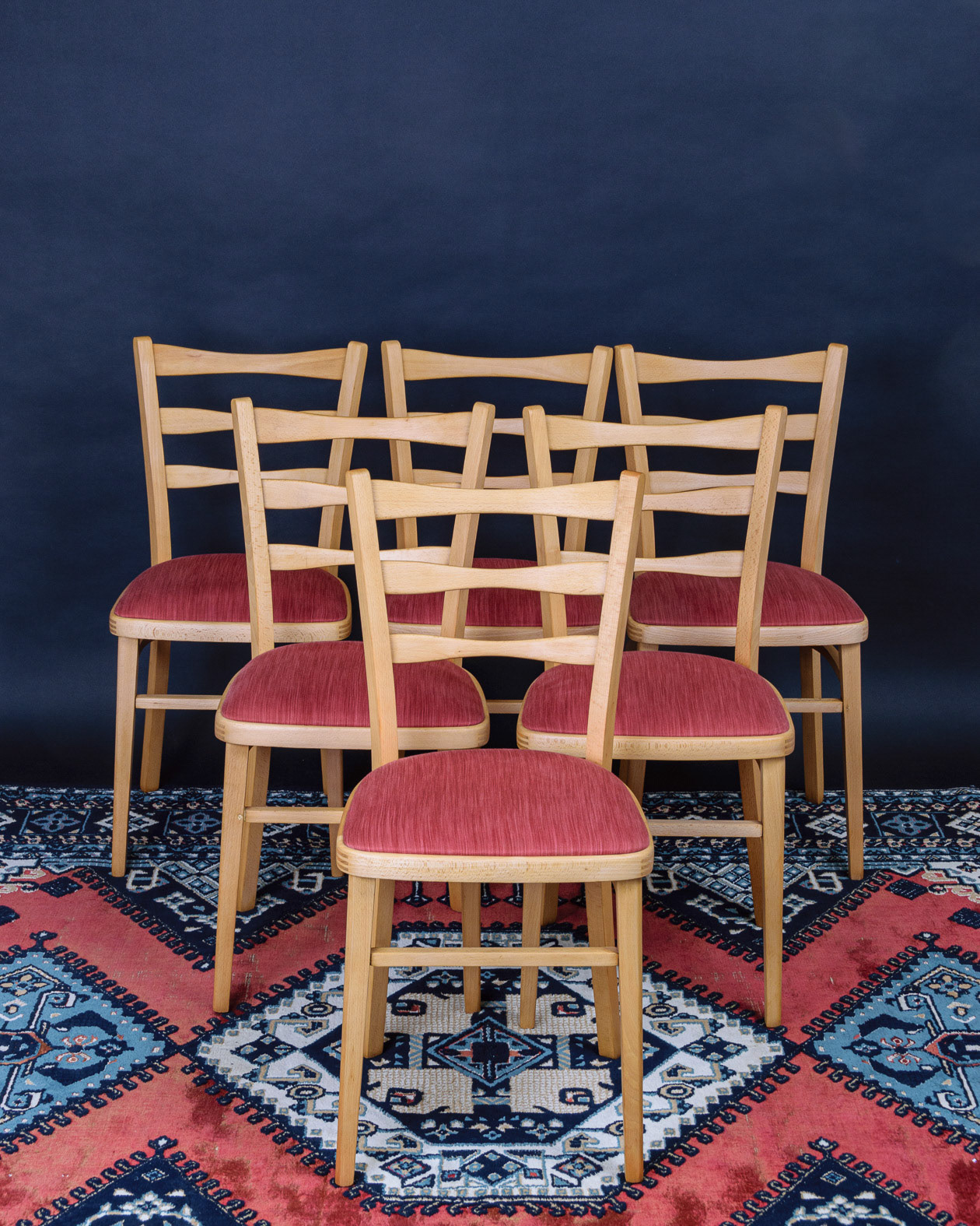 1950s Bentwood Dining Chair Set
