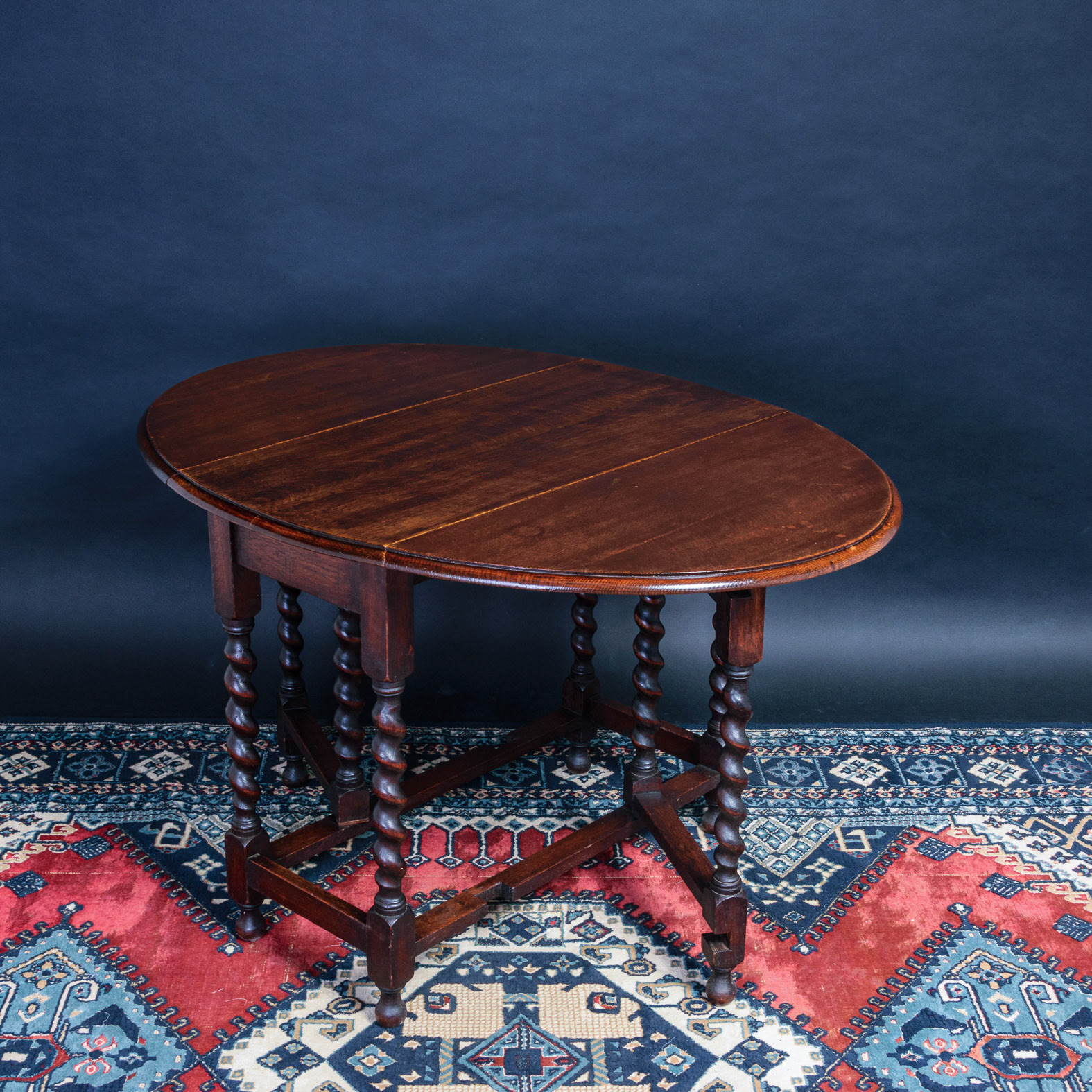 Jacobethean Fumed Oak Table
