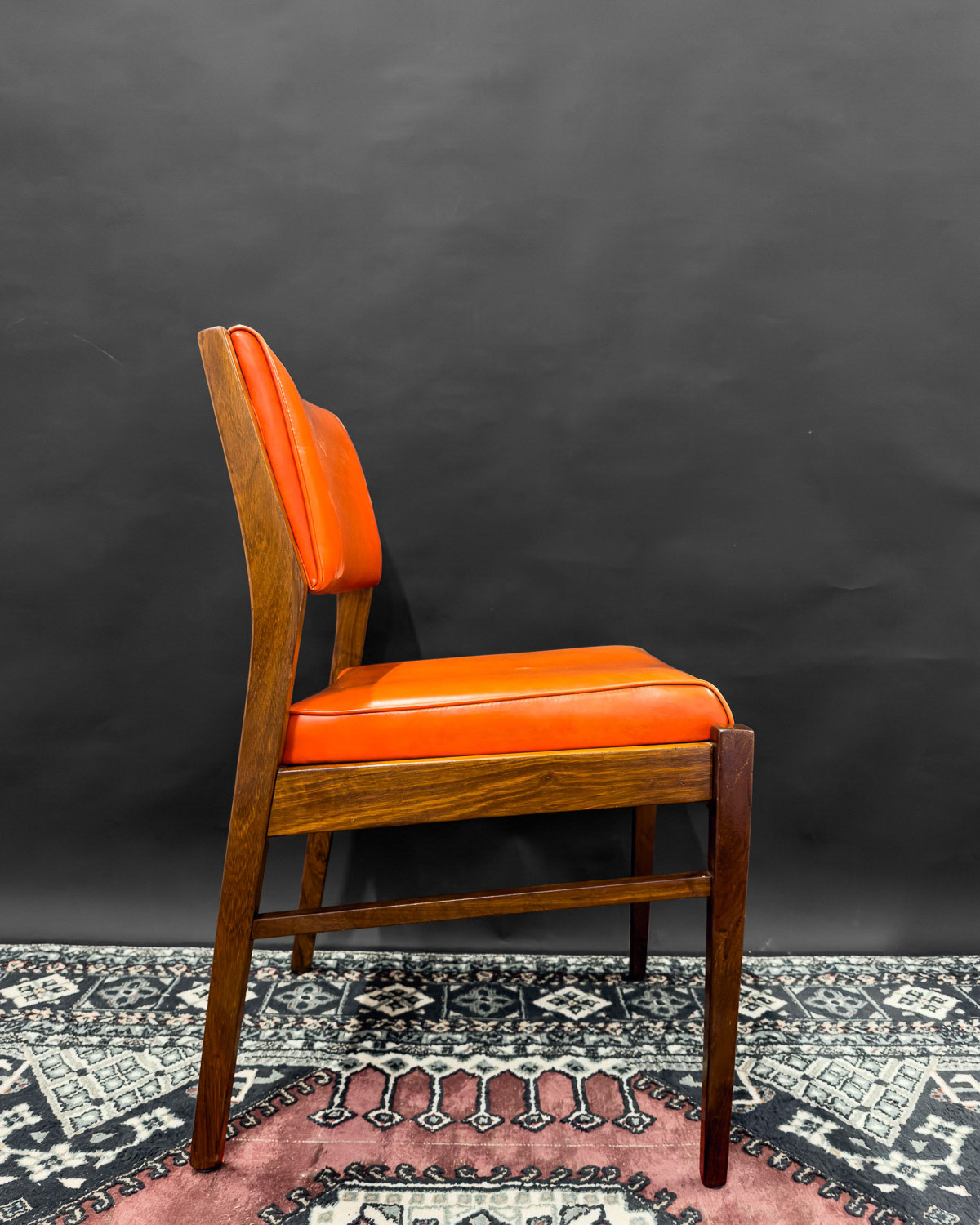 1960s blackbean library chair