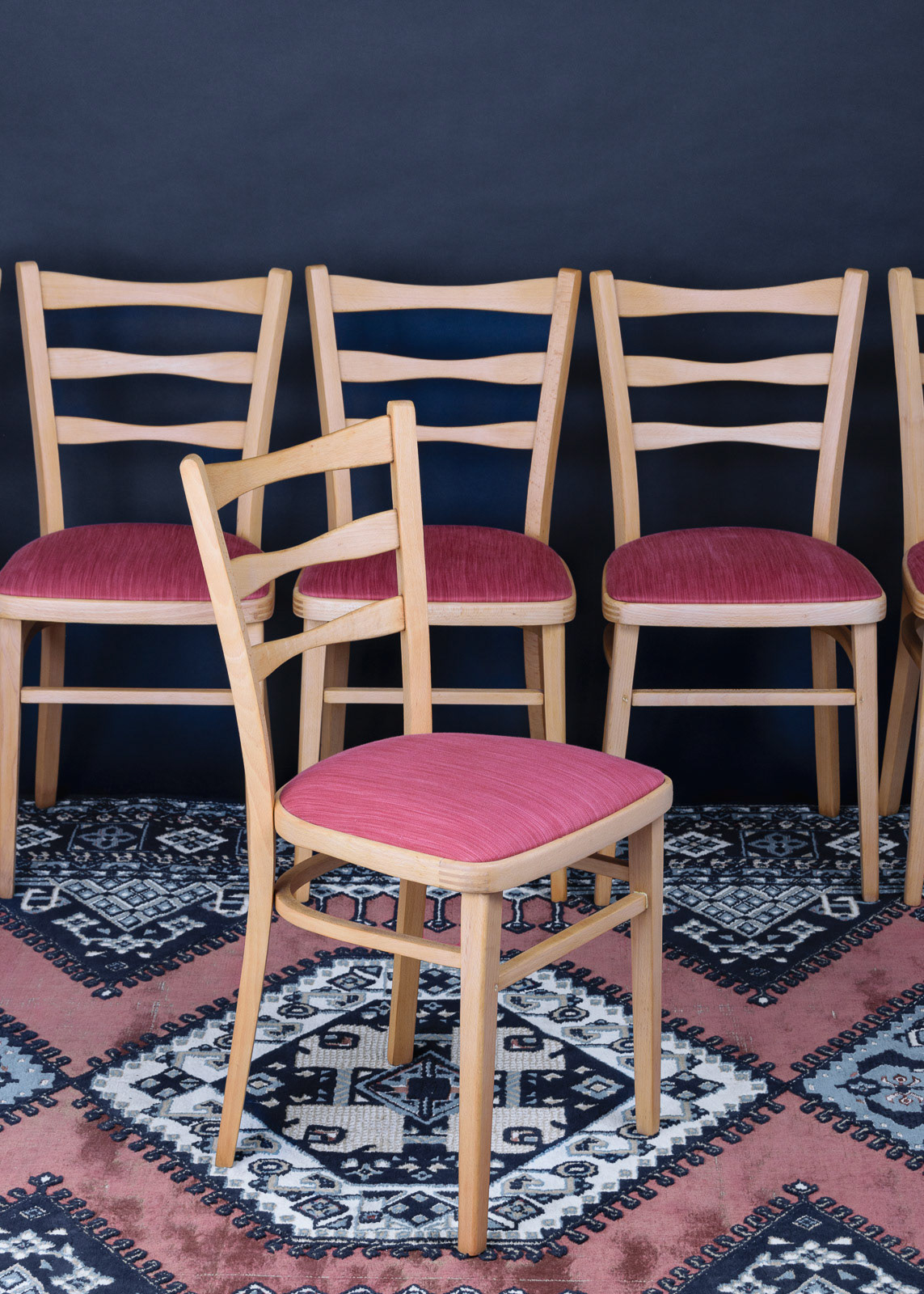 1950s bentwood dining chairs