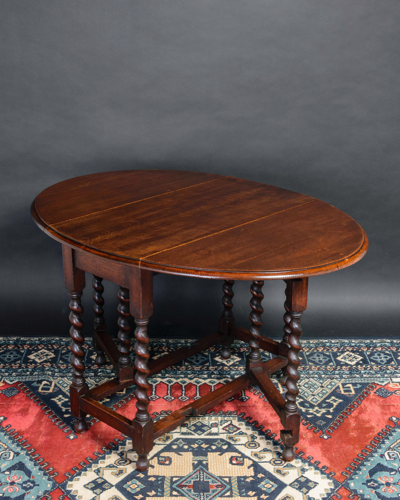 Gothic Oak Dropside Table