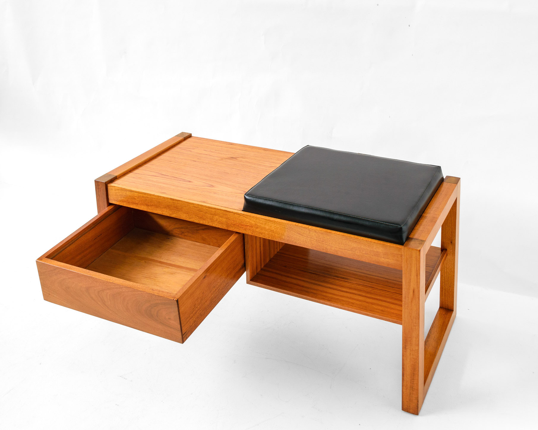 1970s Blackwood Phone Bench