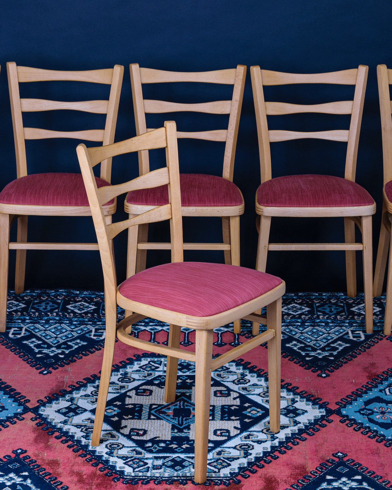 1950s Bentwood Dining Chair Set