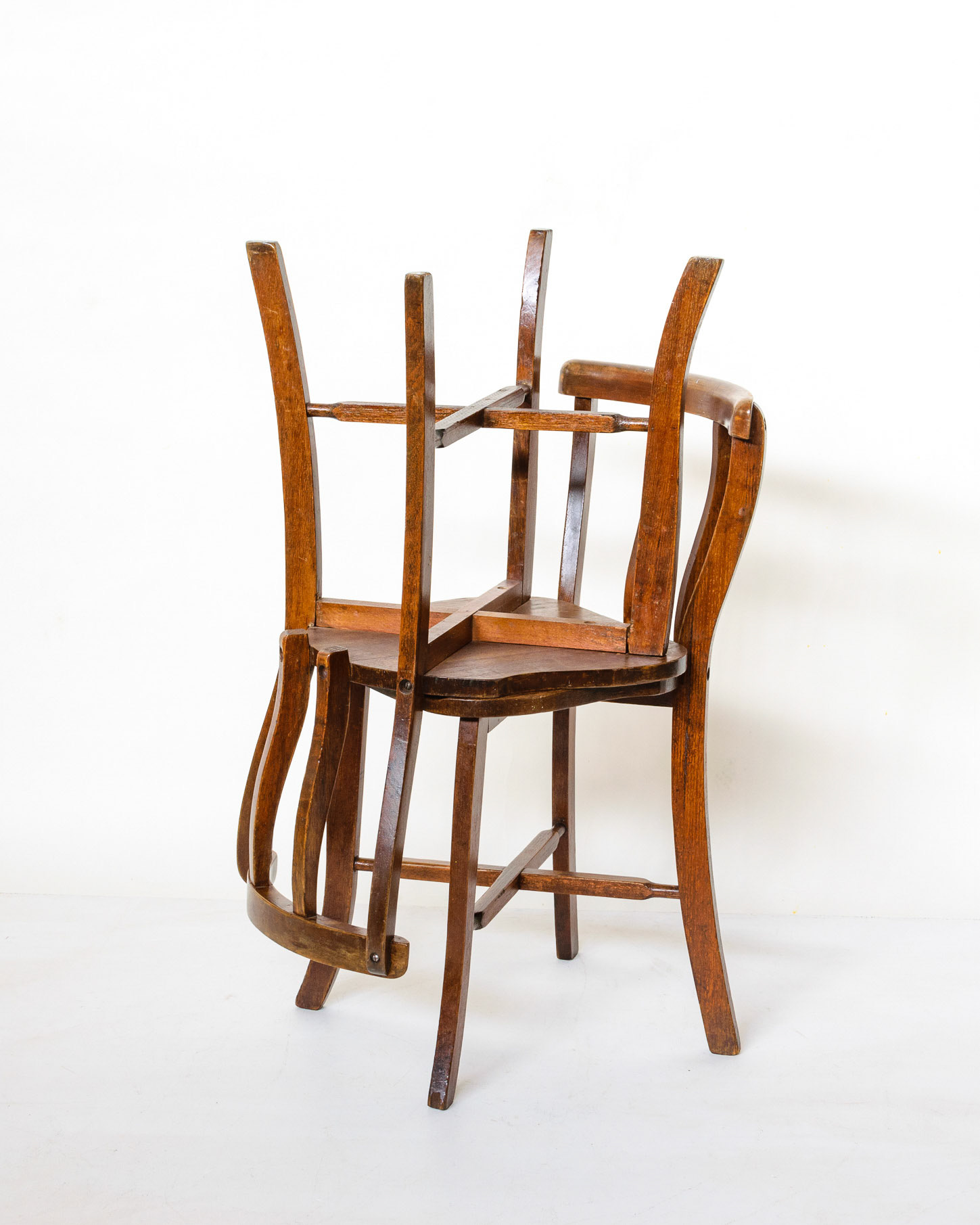 1920s bar‑back chairs