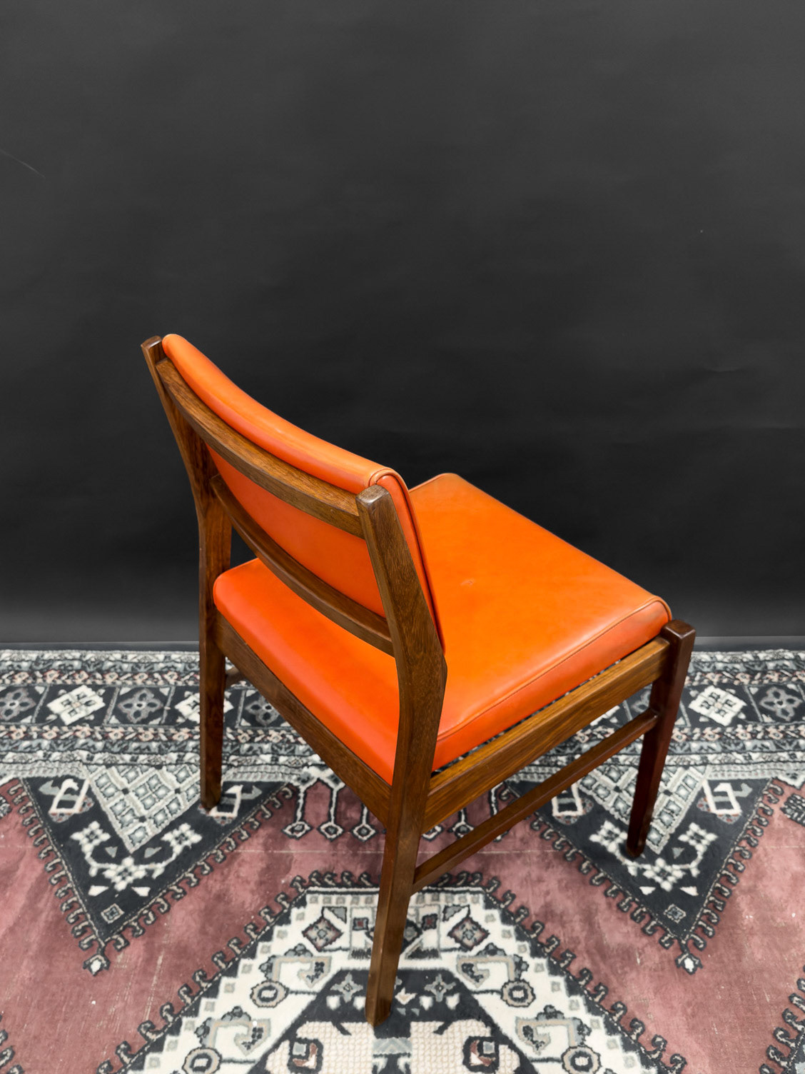 1960s blackbean library chair