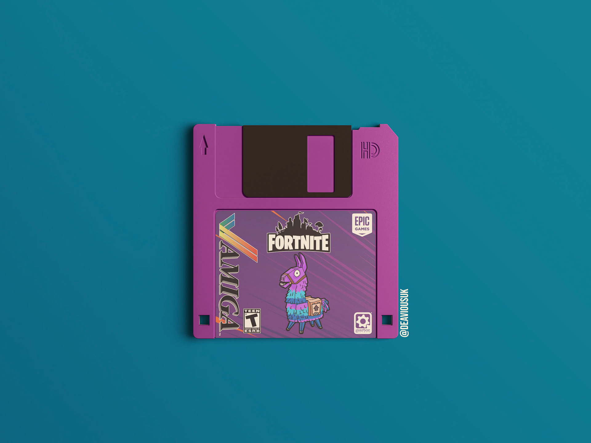 Fortnight - Amiga - Mockup