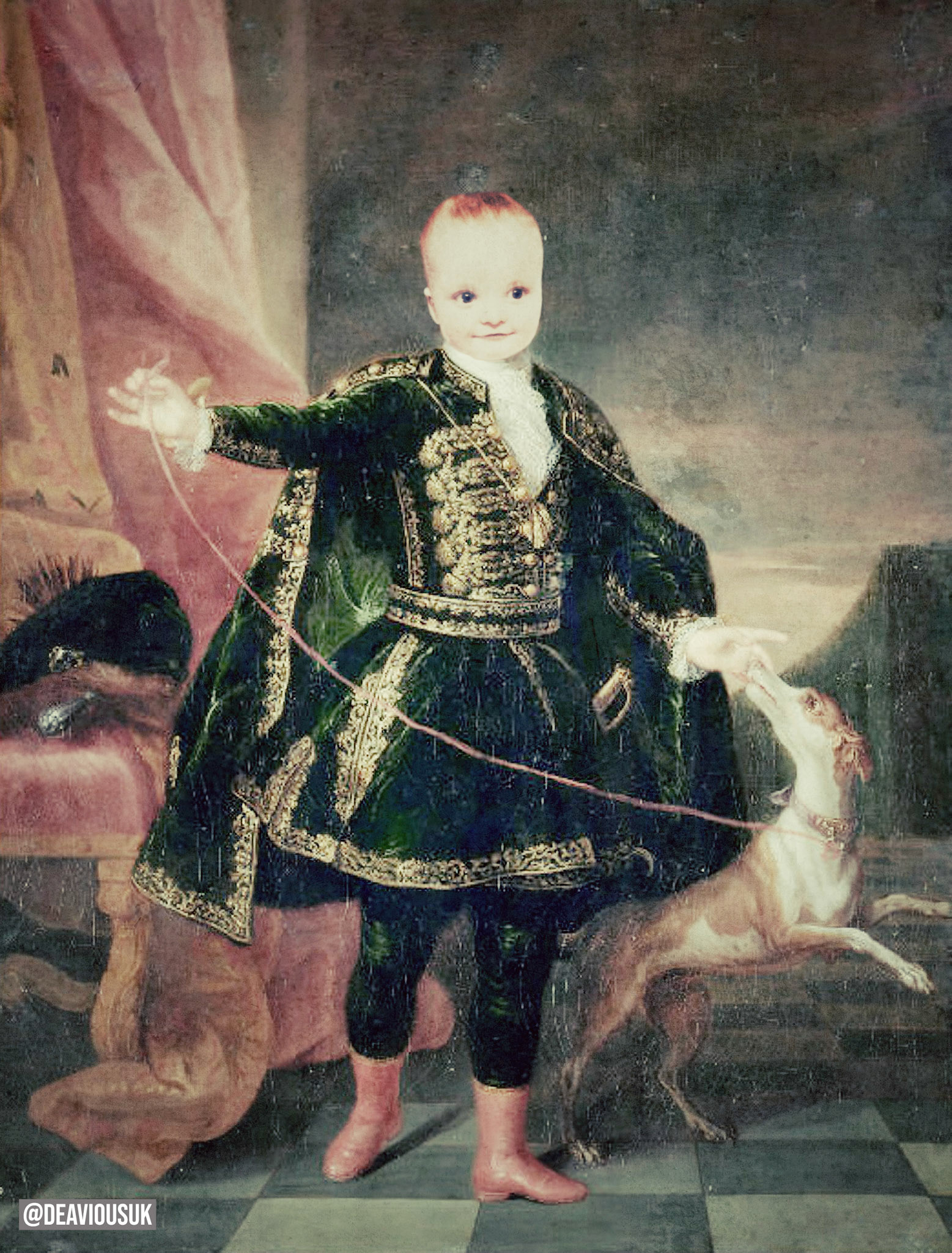 Custom Royalty Portraits - Little Prince 2