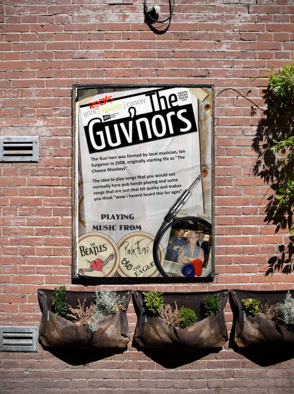The Guvnors Band Poster