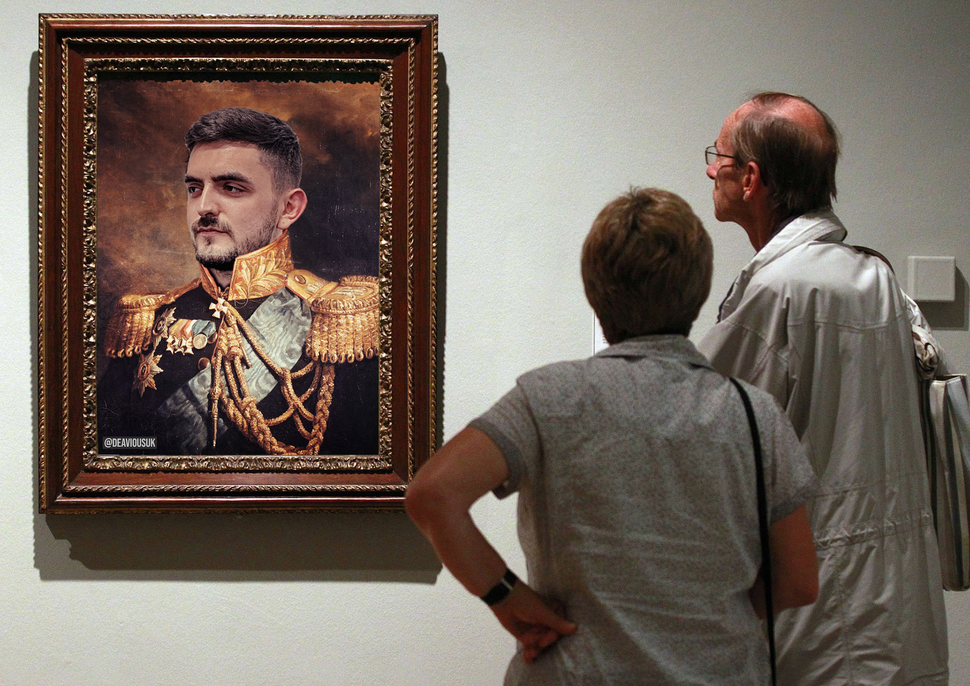 Custom Royalty Portraits - Sir Jake Mockup