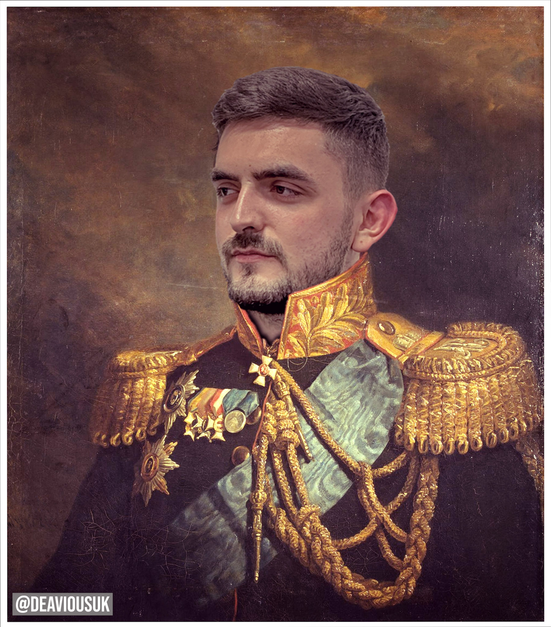 Custom Royalty Portraits - Sir Jake