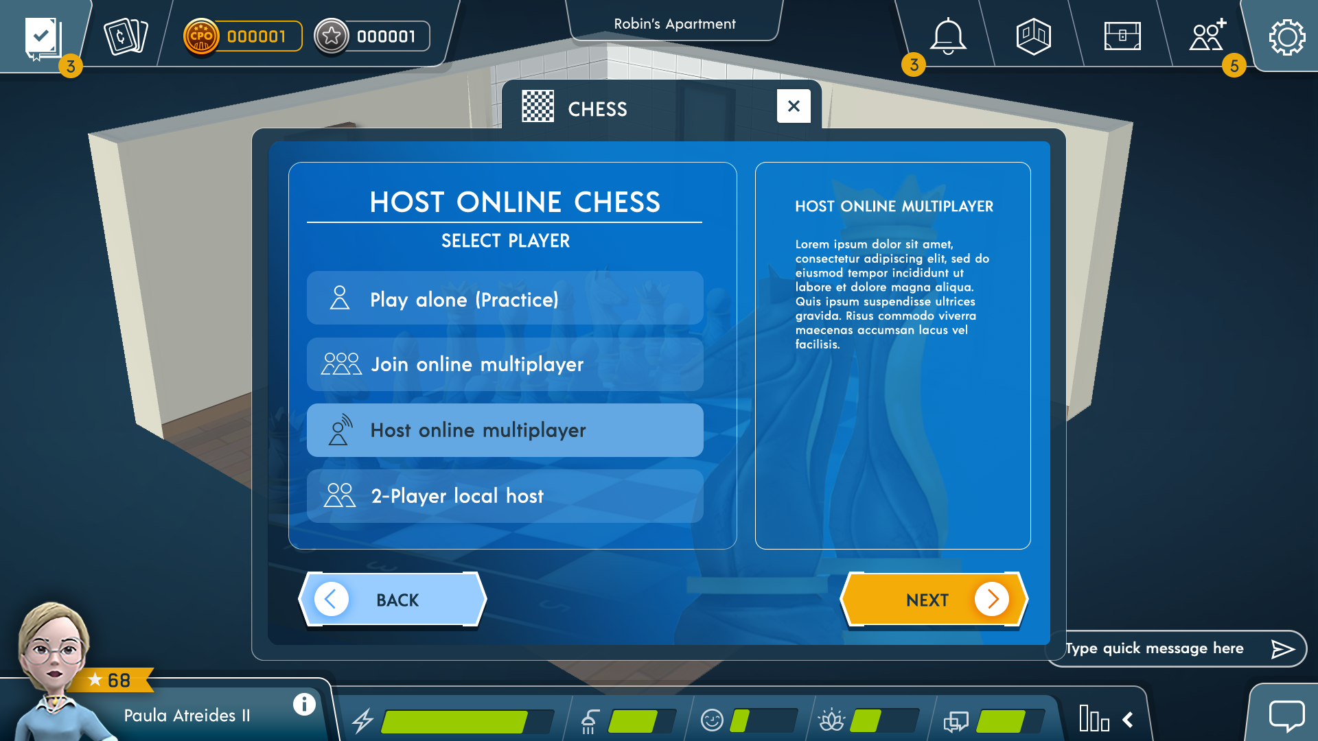 UI Mini Game Cryptopolis