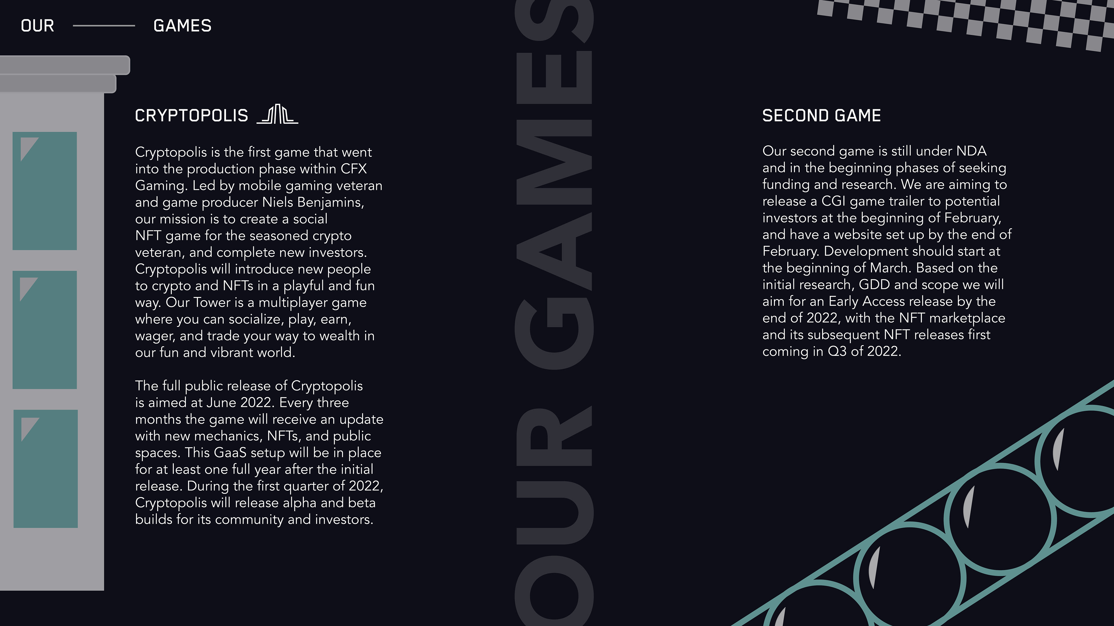 Strategy paper CFX Gaming