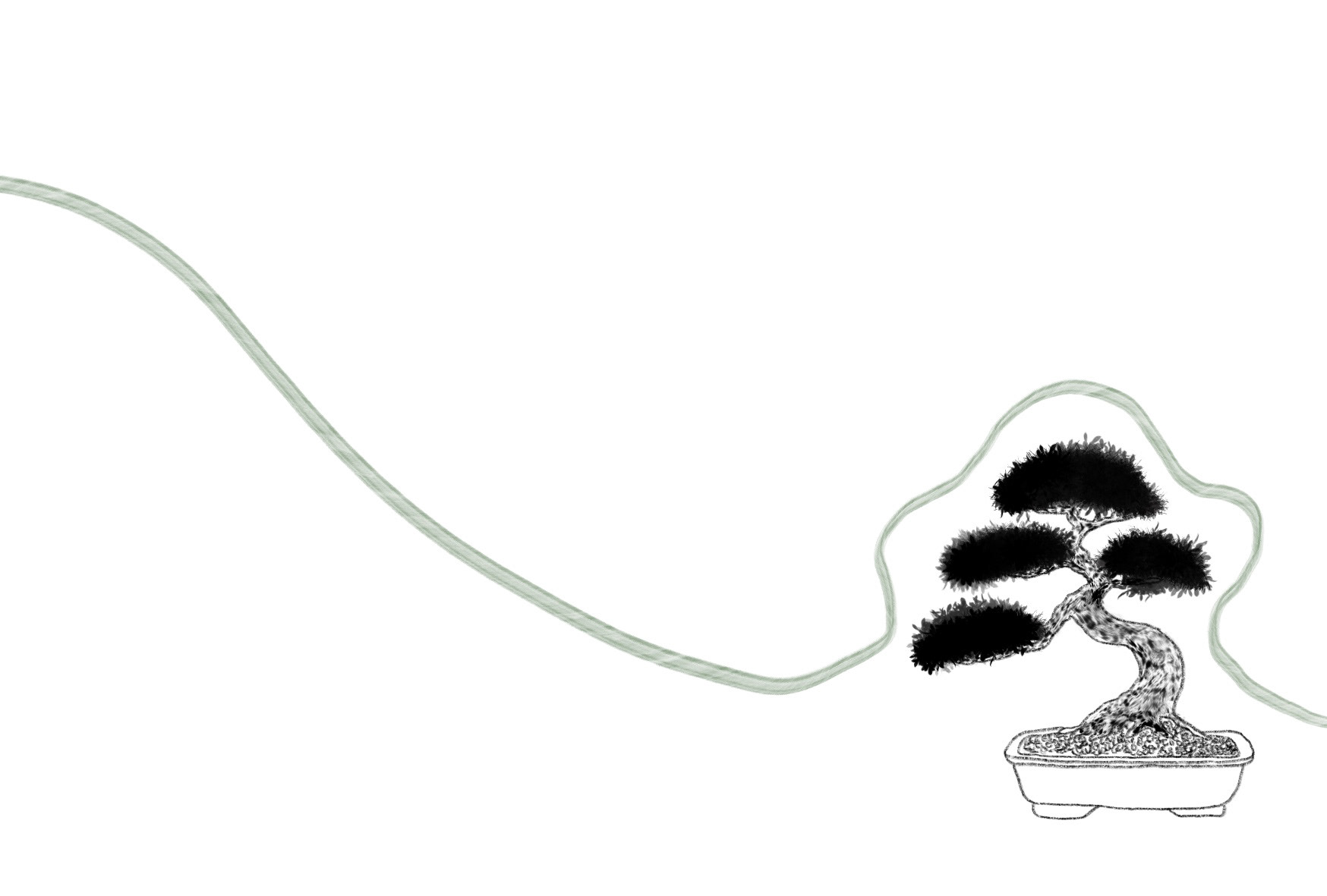 Bonsai Postcard Design 9