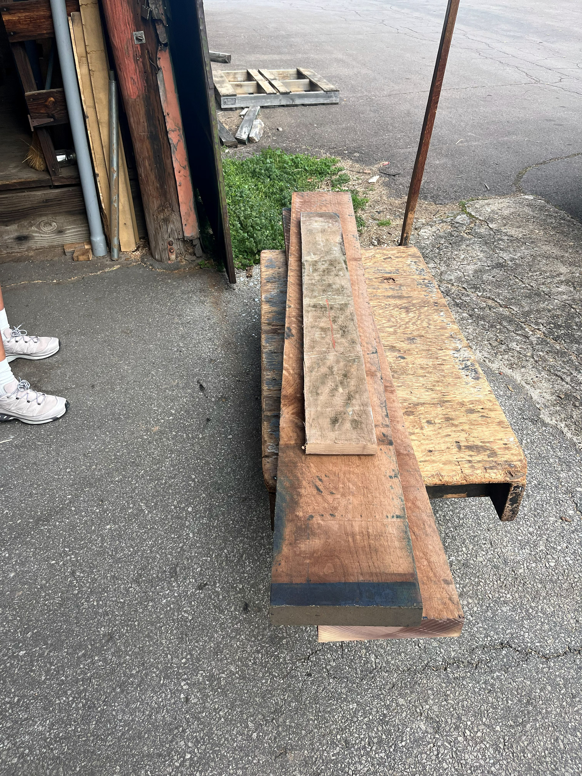 Image 3 | Transporting 8/4 & 4/4 Walnut Boards to the FabLab
