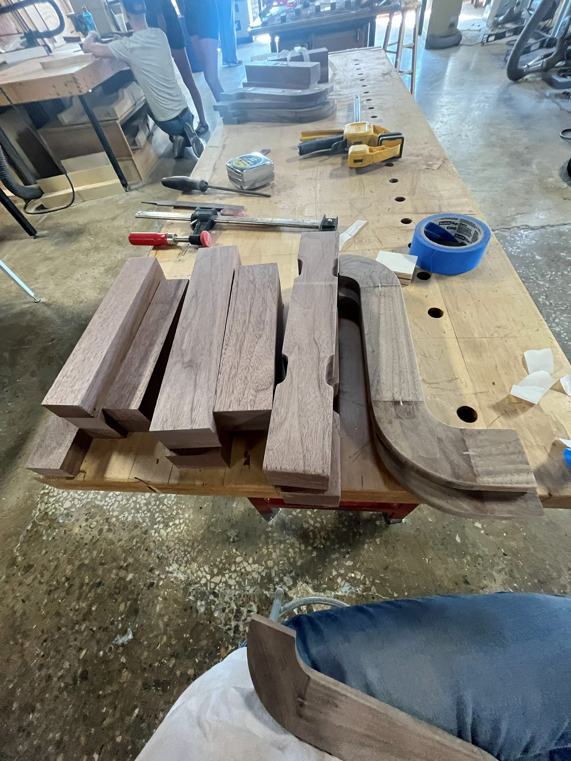 Image 31 | All Footstool Pieces Cut Out