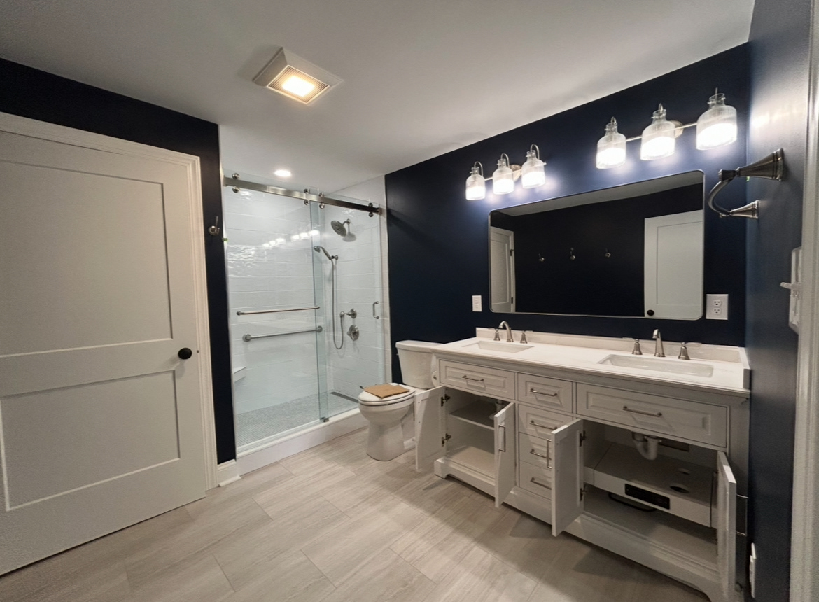New Bathroom Construction Final Product