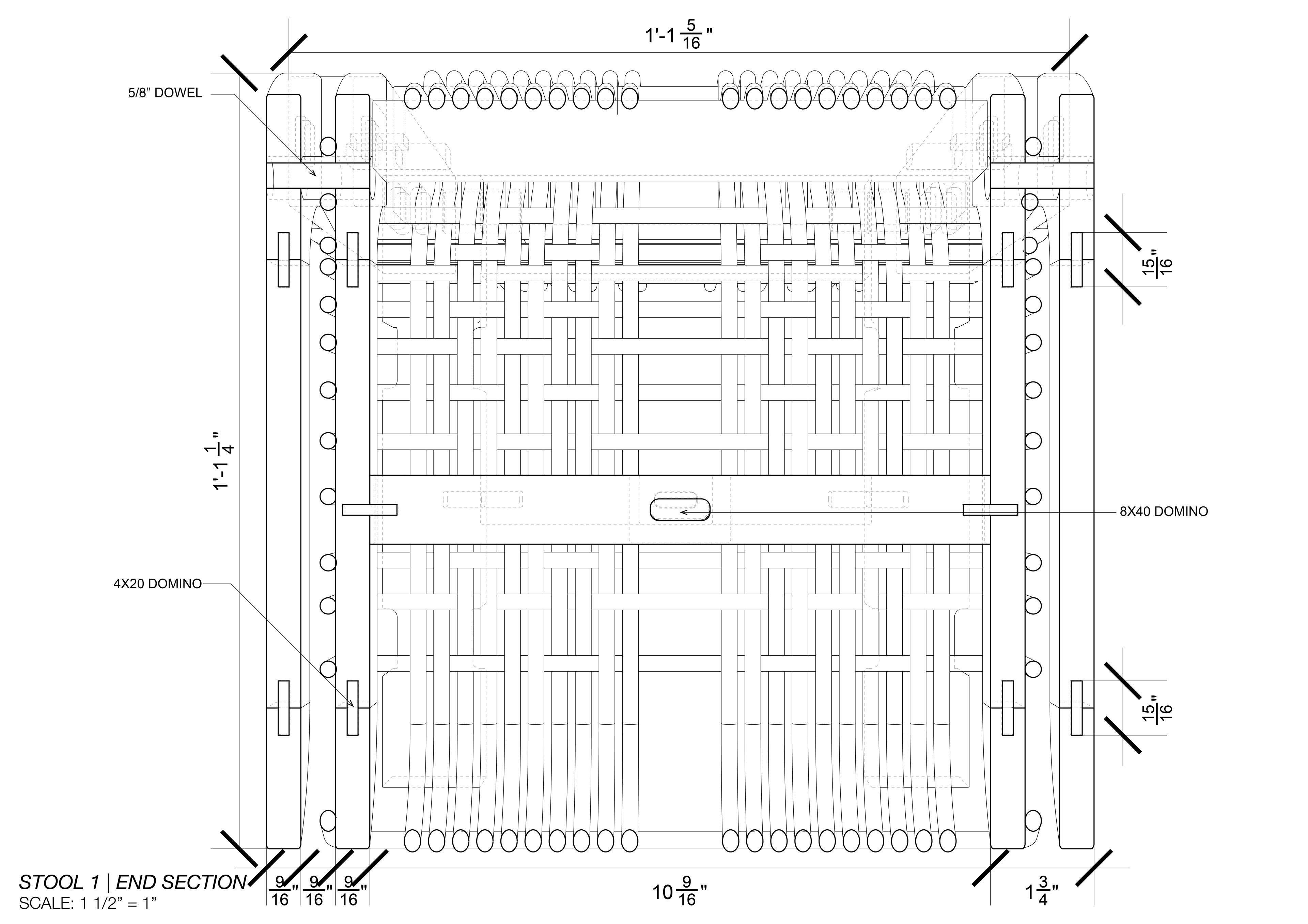 End Section Perspective View