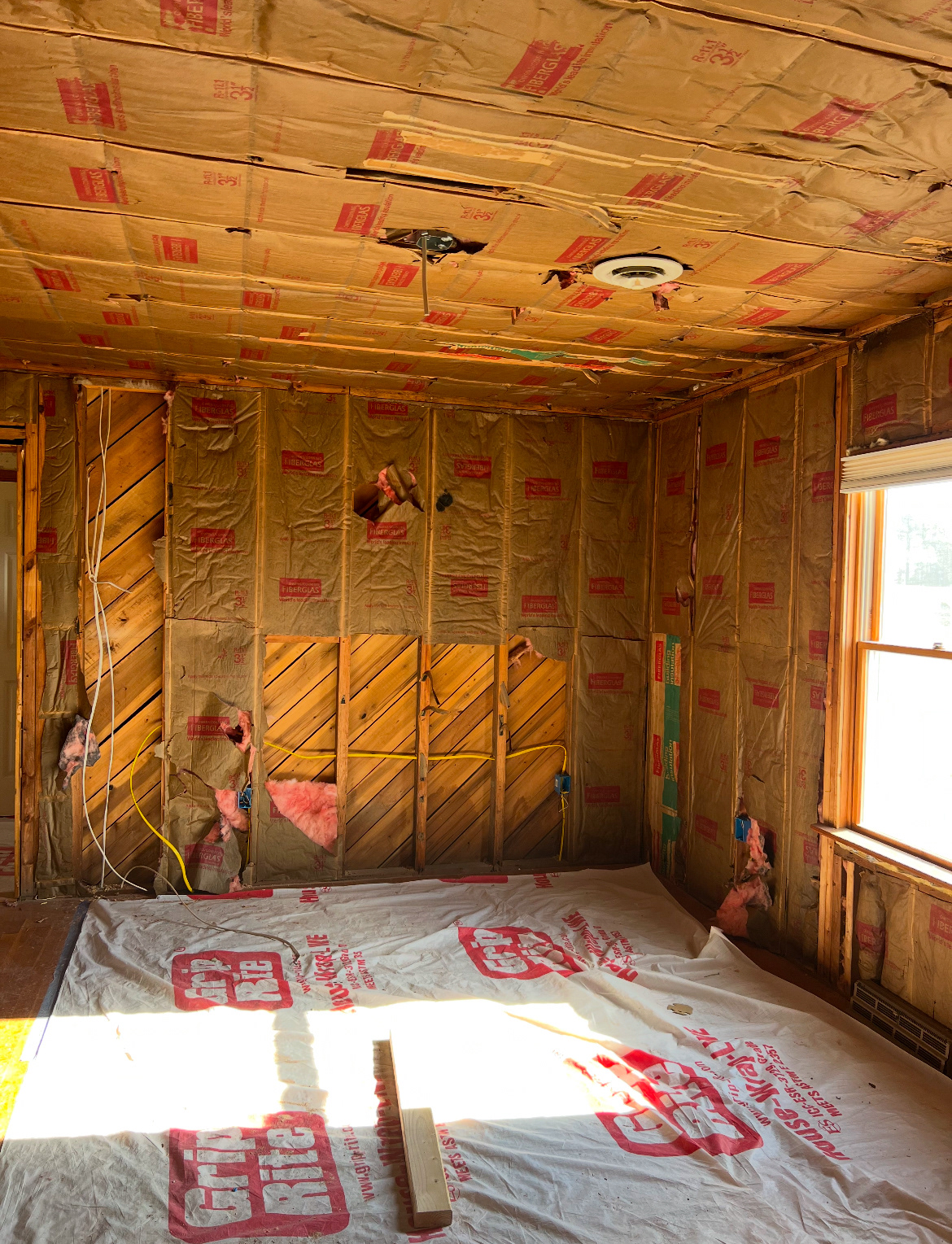 New Den Construction
