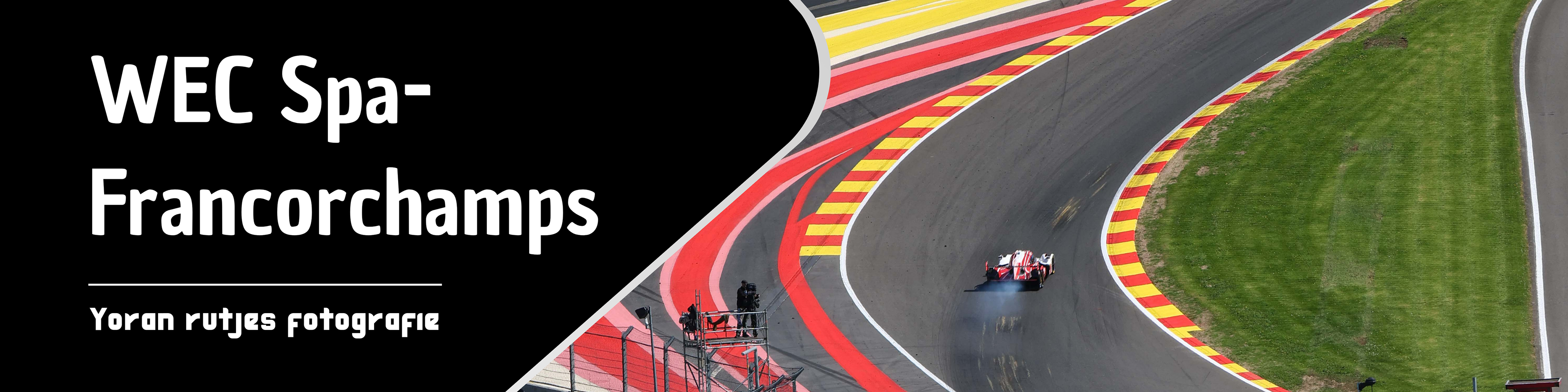 Dit is de banner van de fotografie pagina 'WEC Spa-Francorchamps' Van Shotsbyrutjes I Yoran Rutjes fotografie