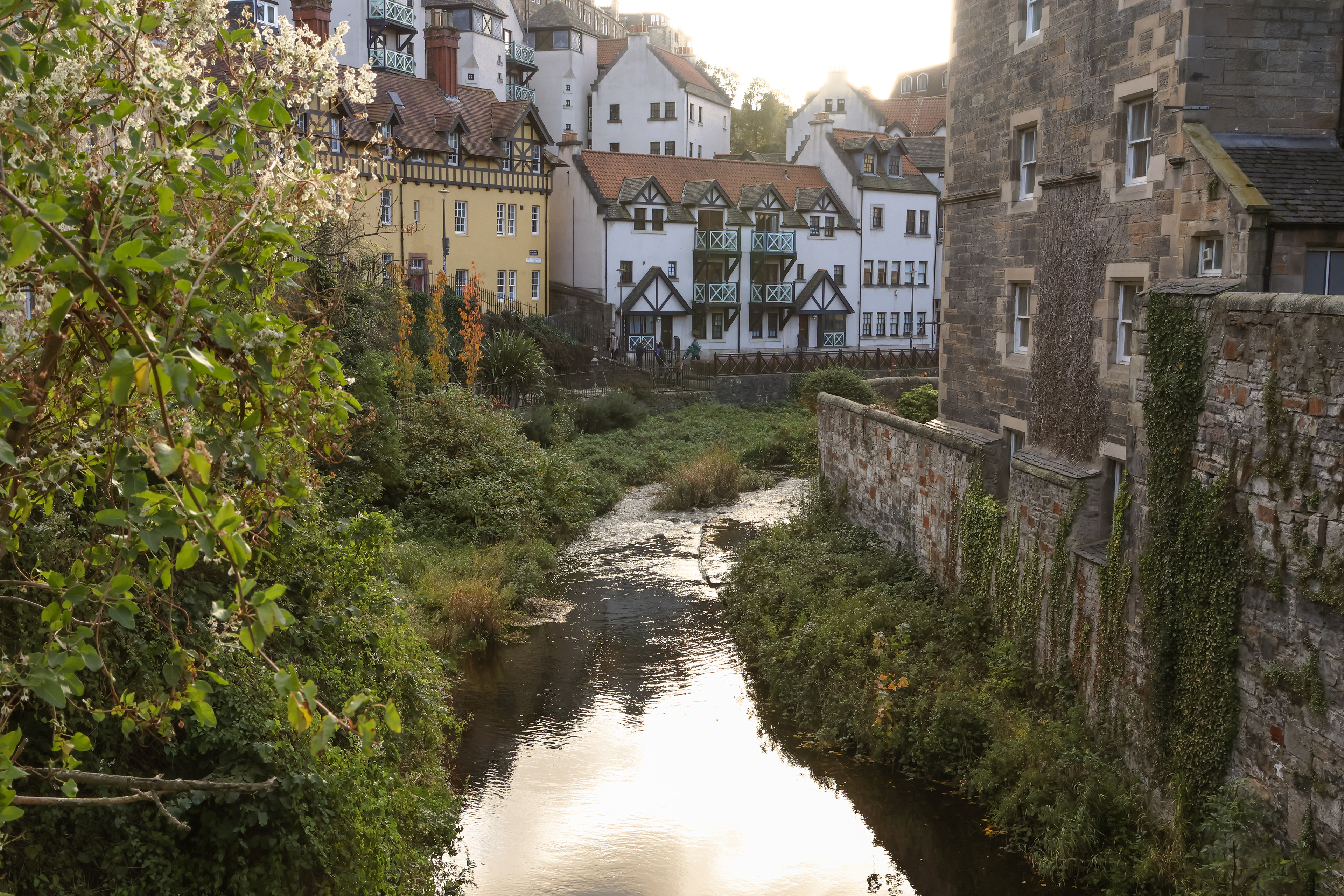 The water of leith, Dean village, Edinburgh