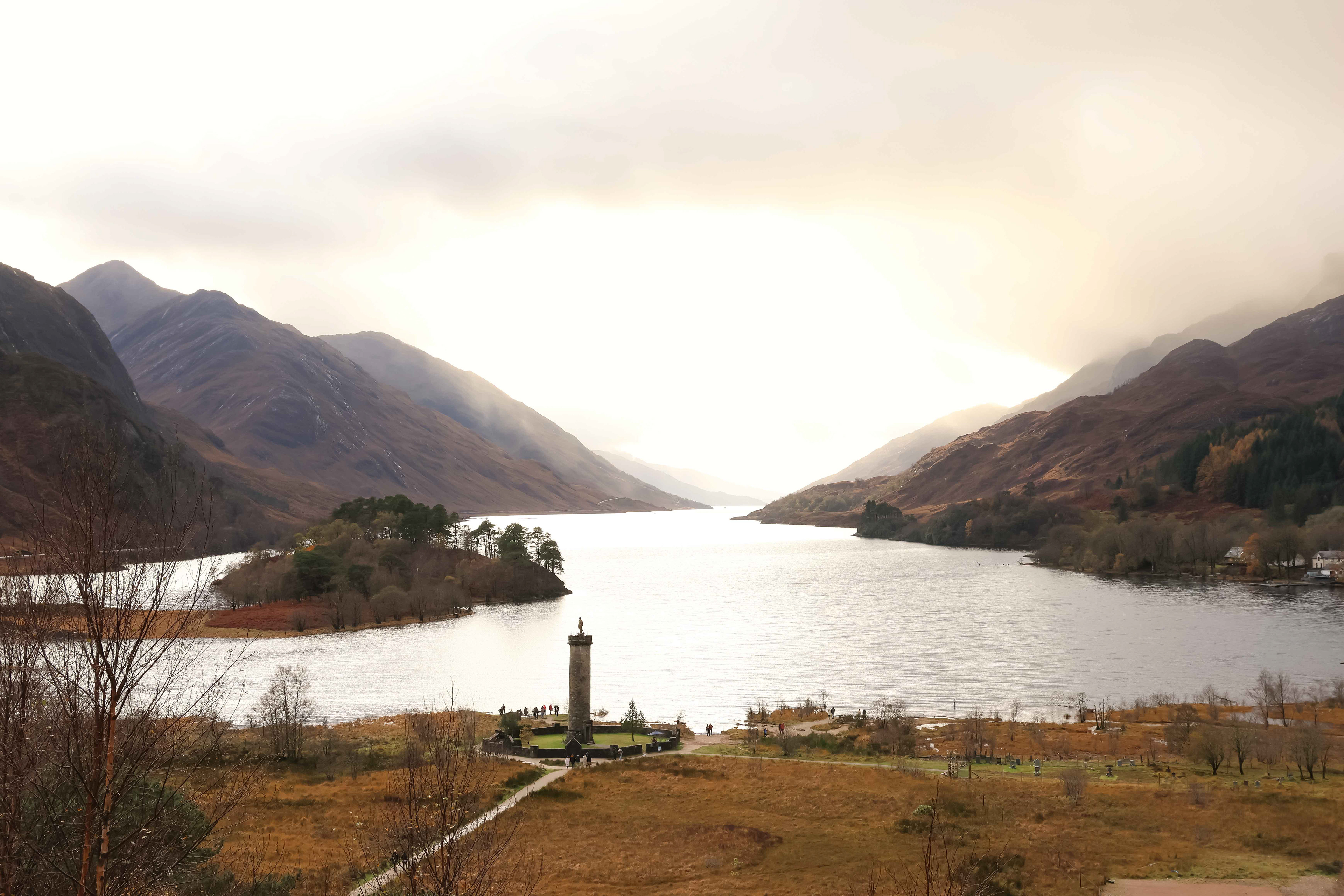 Loch shiel, glenfinnan, scotland