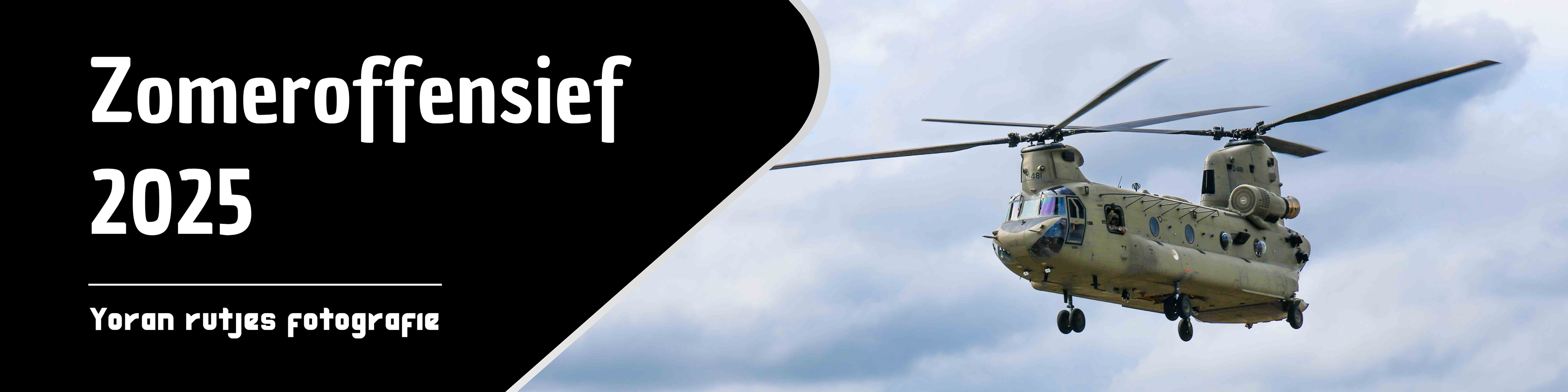 Dit is de banner van de fotografie pagina 'Zomeroffensief' Van Shotsbyrutjes I Yoran Rutjes fotografie
