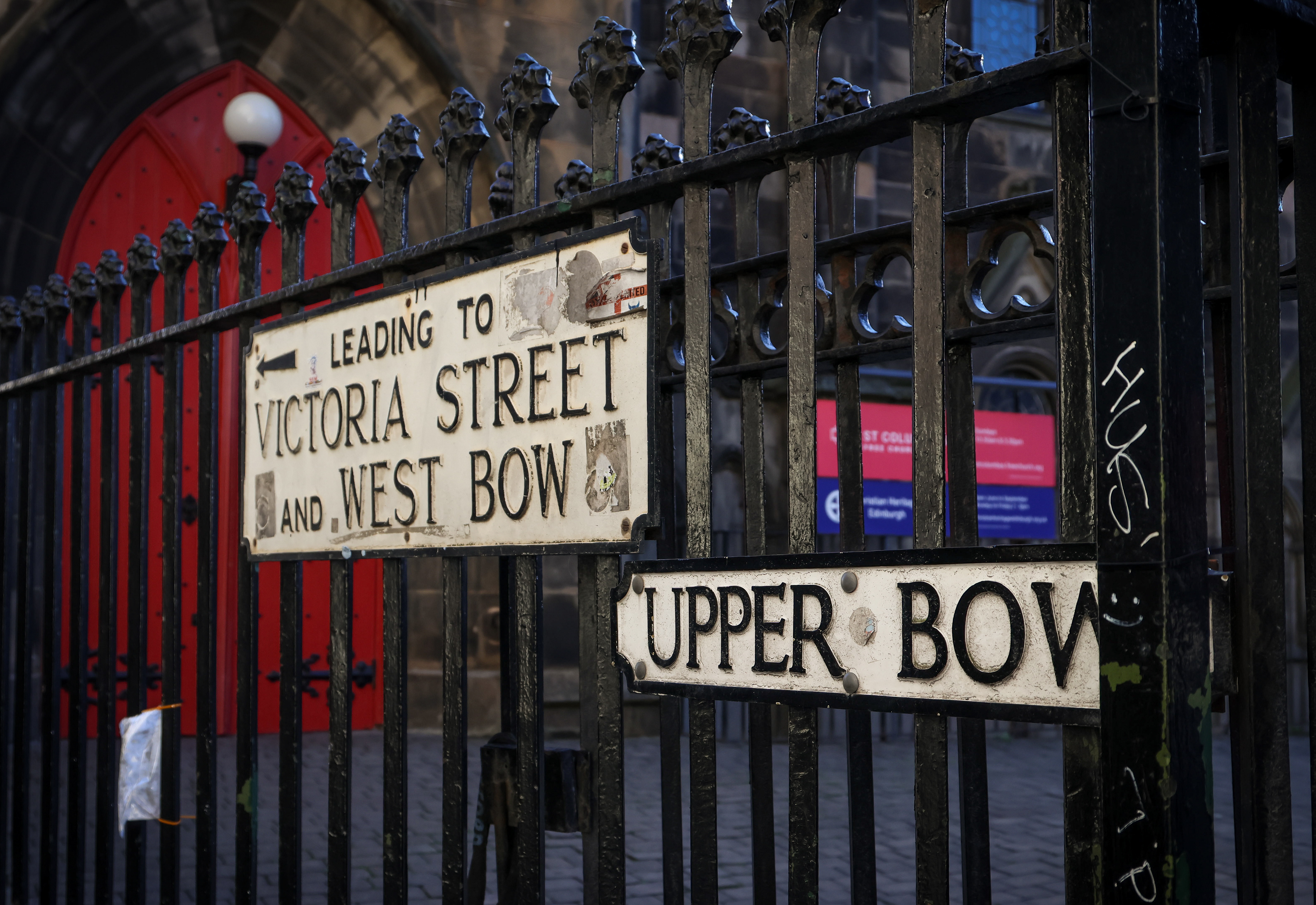 victoria street & west bow, Edinburgh