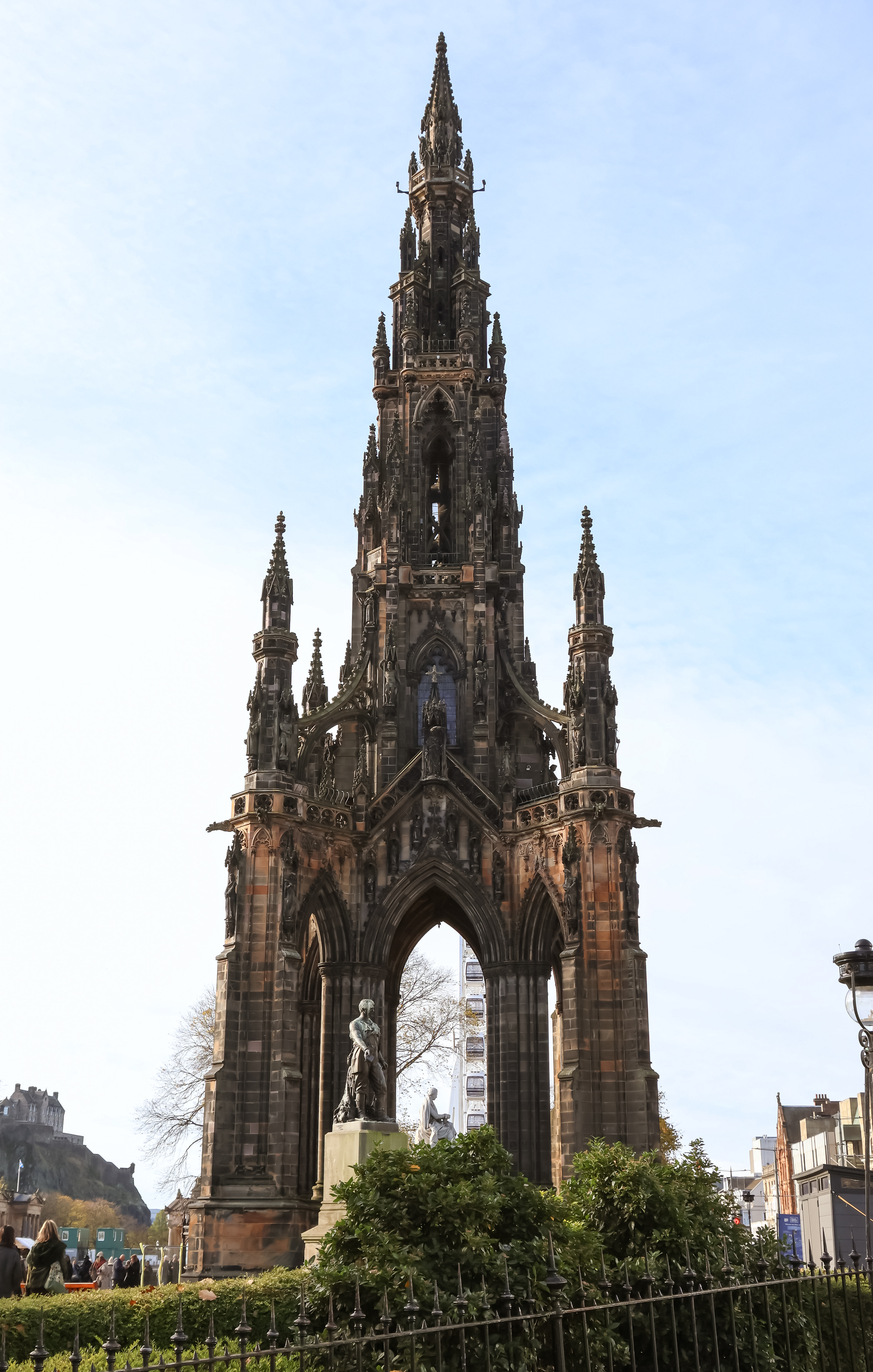 The scott monument, Edinburgh