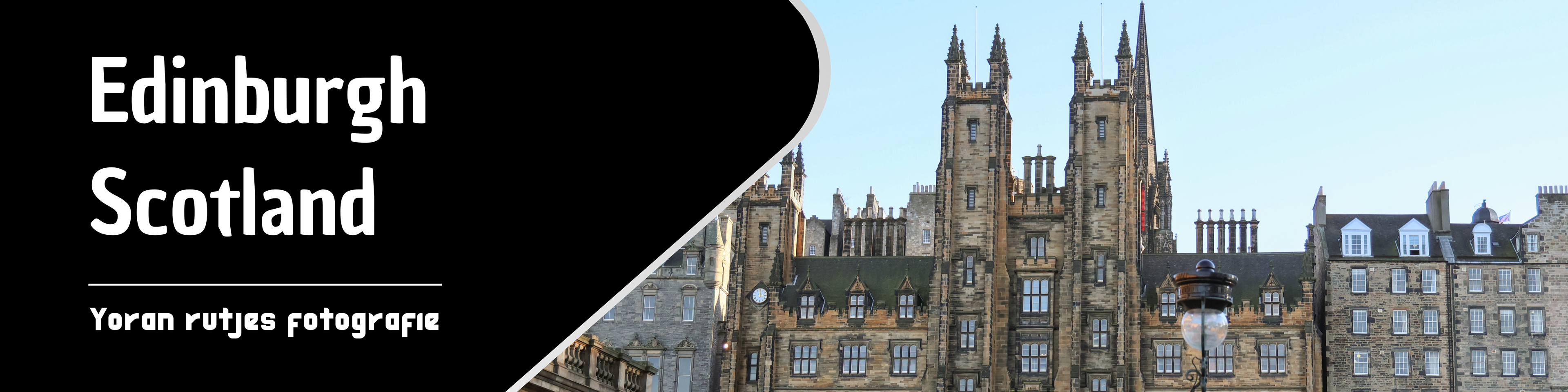 Dit is de banner van de fotografie pagina 'Edinburgh scotland' Van Shotsbyrutjes I Yoran Rutjes fotografie
