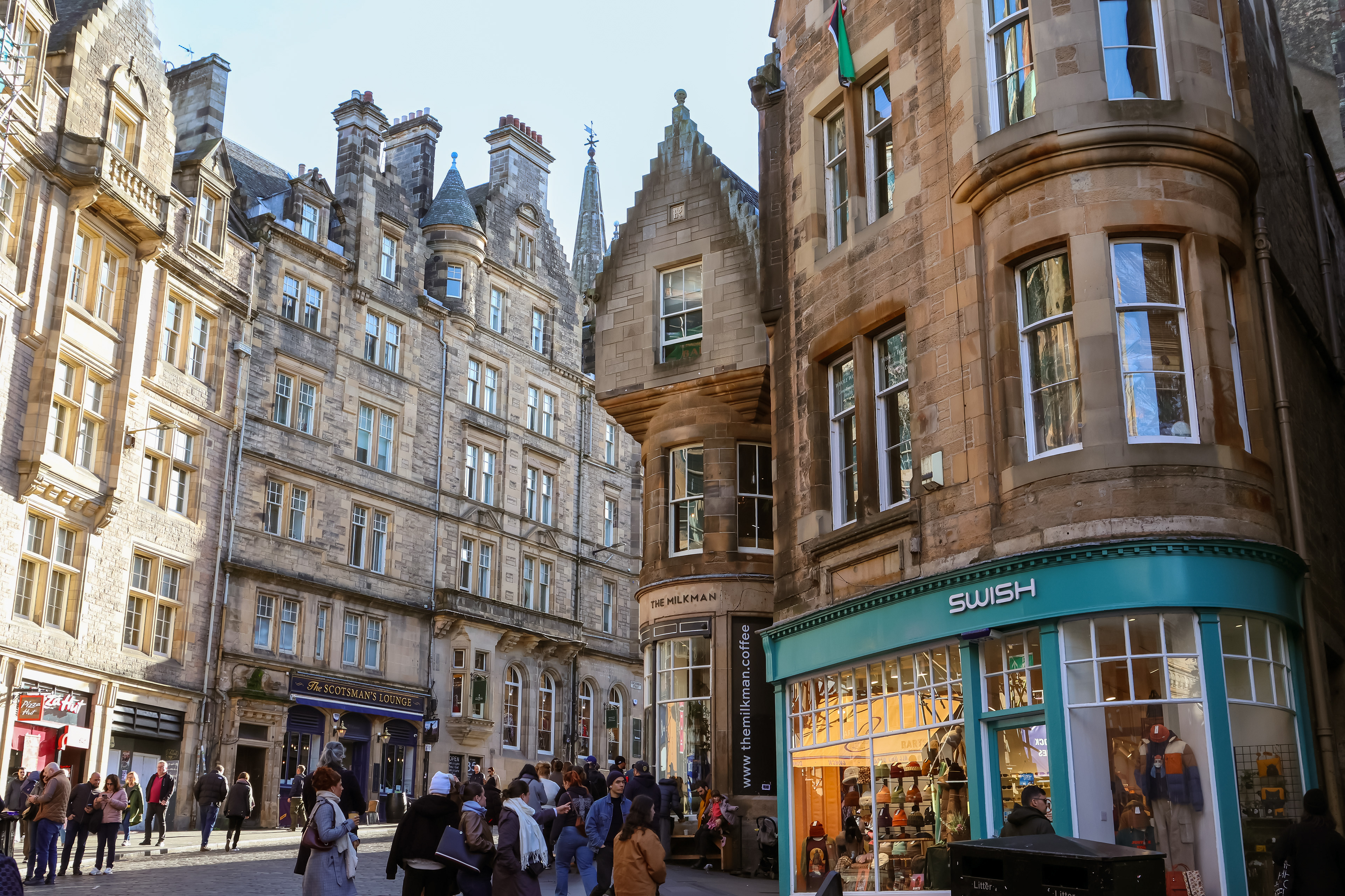 Inspiration of diagon alley (Harry potter). edinburgh