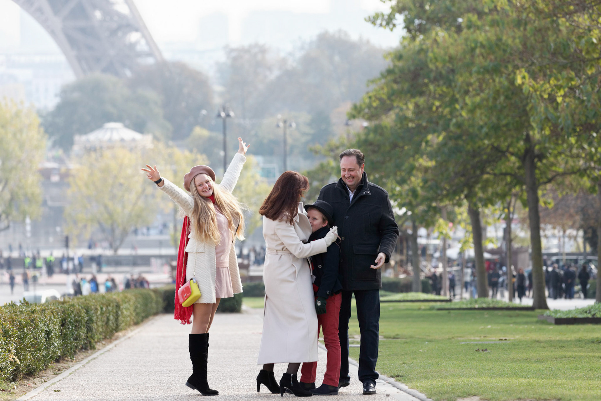 Family holidays! Vacation Photographer in Paris, France.