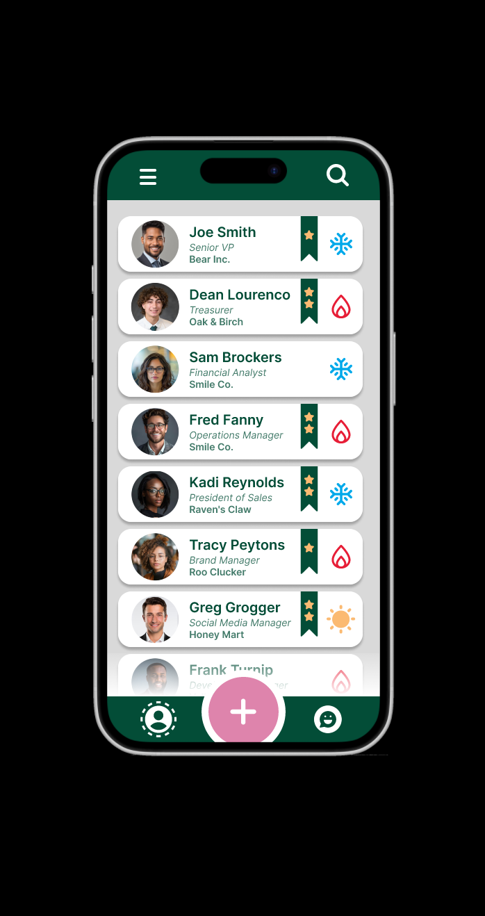 Contacts Page