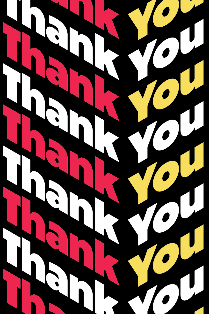 Thank You Card - Back