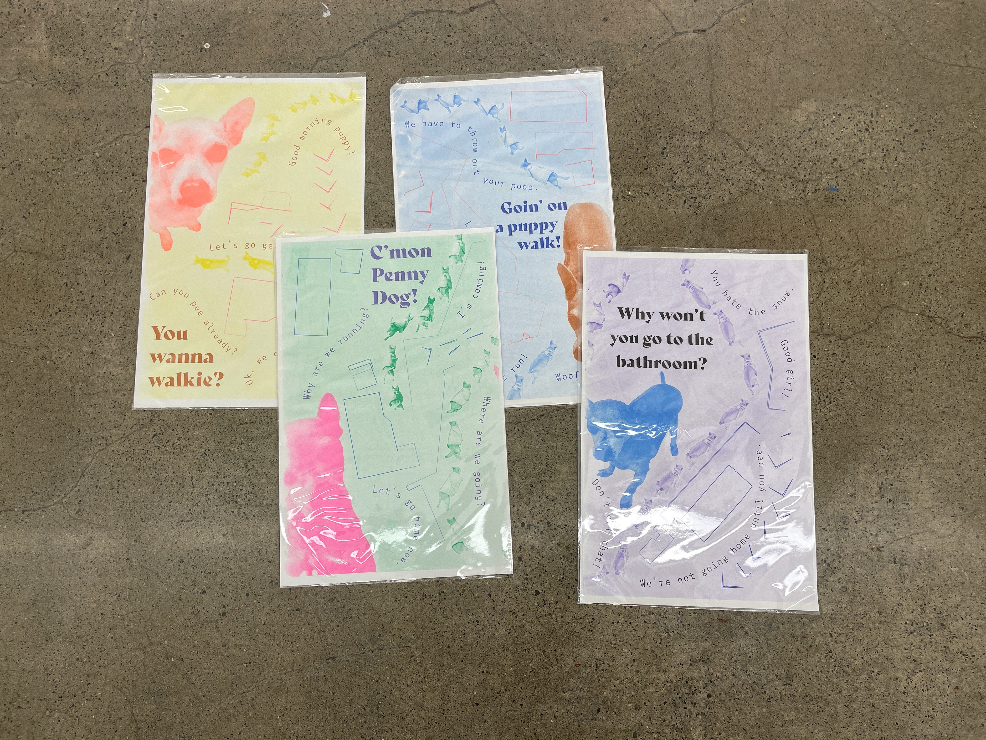 Penny Risograph Prints