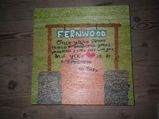 My “wishboard” from summer camp in 2014.