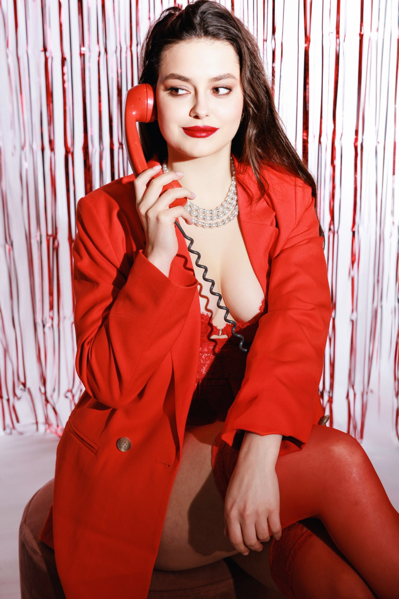 Boudoir session i Valentines dags gave. Det er en god ide!