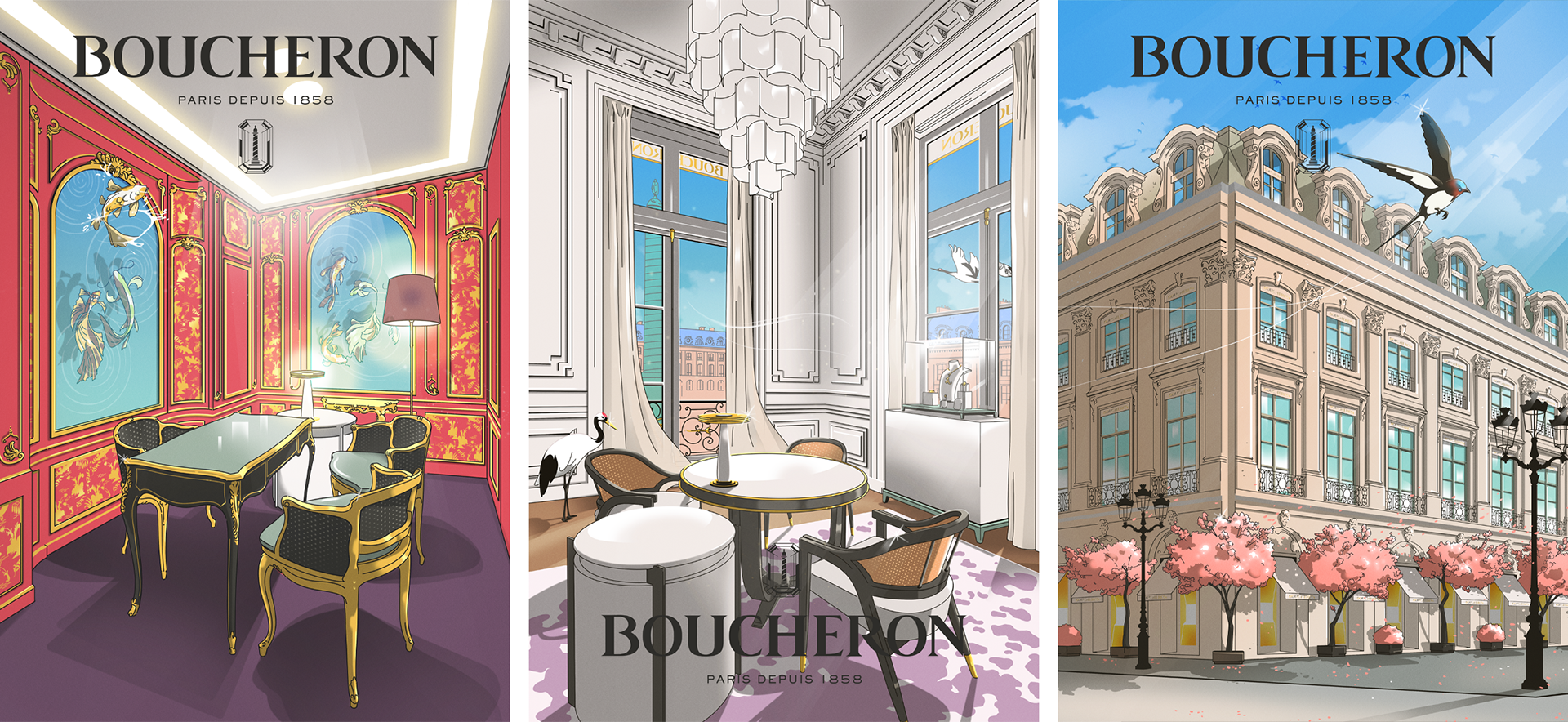Illustration boucheron place vendome