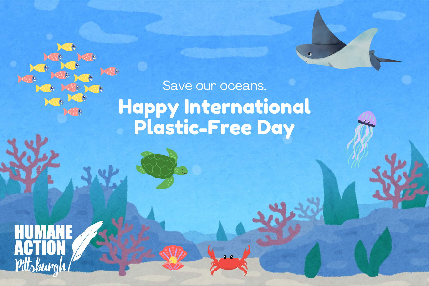 Happy International Plastic-Free Day E-Card