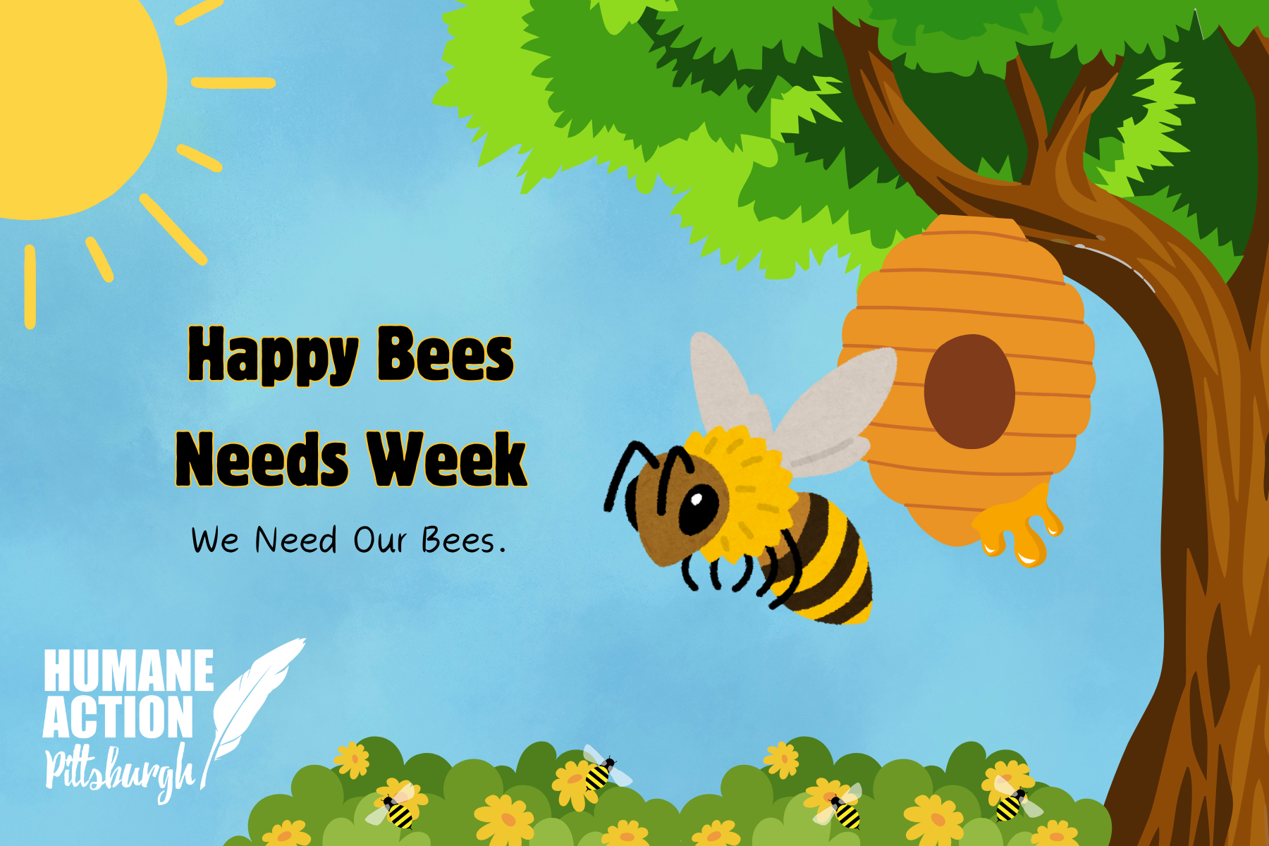 Bees Needs Week E-Card