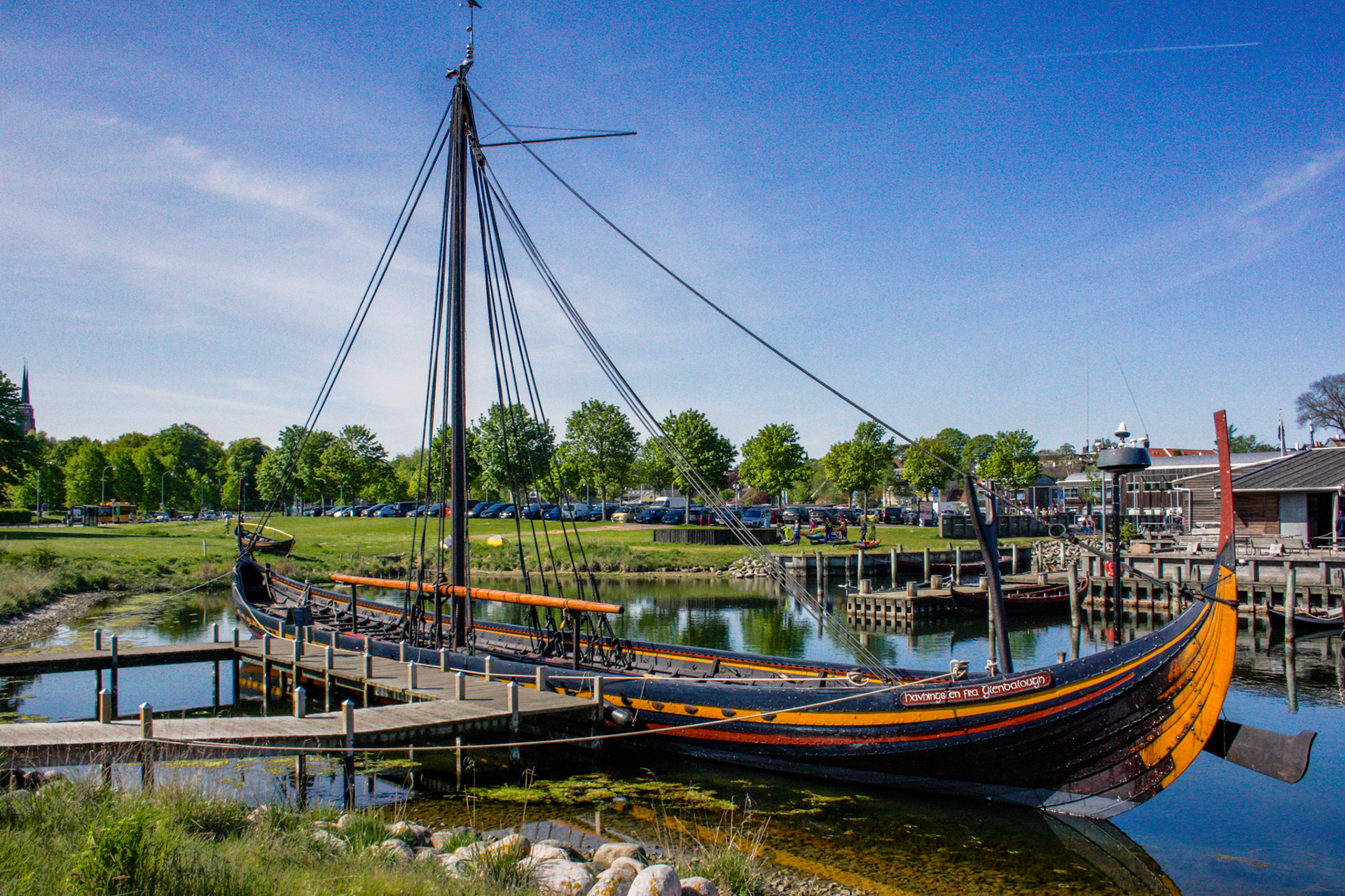Viking Longship - Roskilde, Denmark