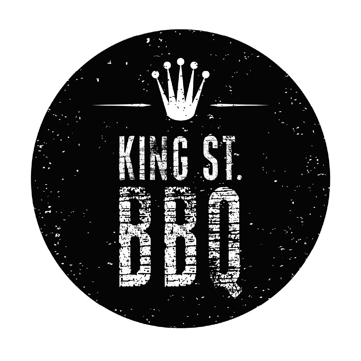 King St. BBQ // Logo, Branding Identity, Menus + Signage // Jacksonville, FL // C. 2019