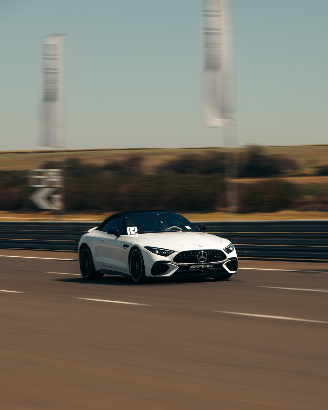 Mercedes SL63S AMG | Foto autoral, feita no track day da Mercedes-Benz.