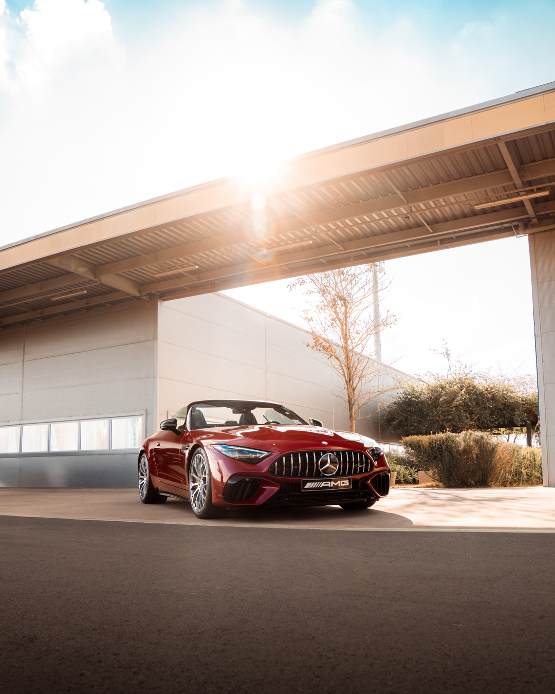 Mercedes SL63S AMG | Foto autoral, feita no track day da Mercedes-Benz.