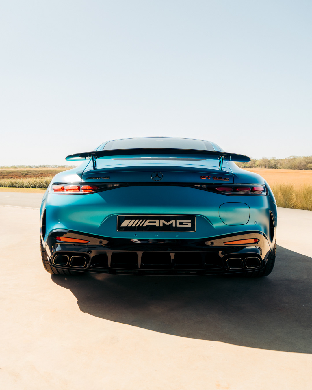 Mercedes AMG GT63S | Foto autoral, feita no track day da Mercedes-Benz.