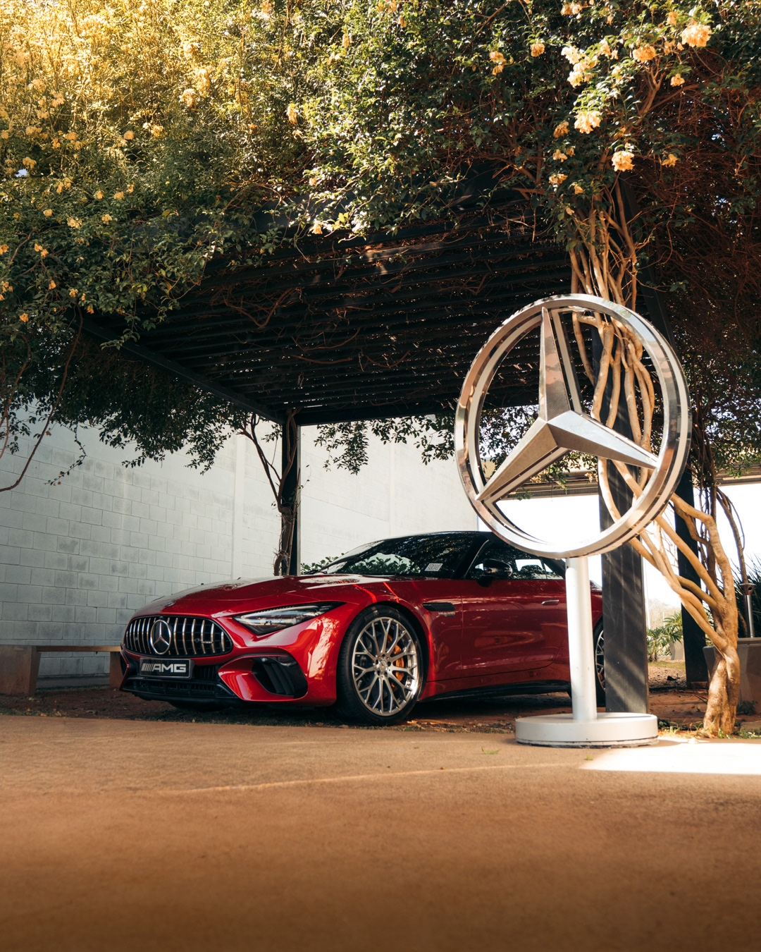 Mercedes SL63S AMG | Foto autoral, feita no track day da Mercedes-Benz.