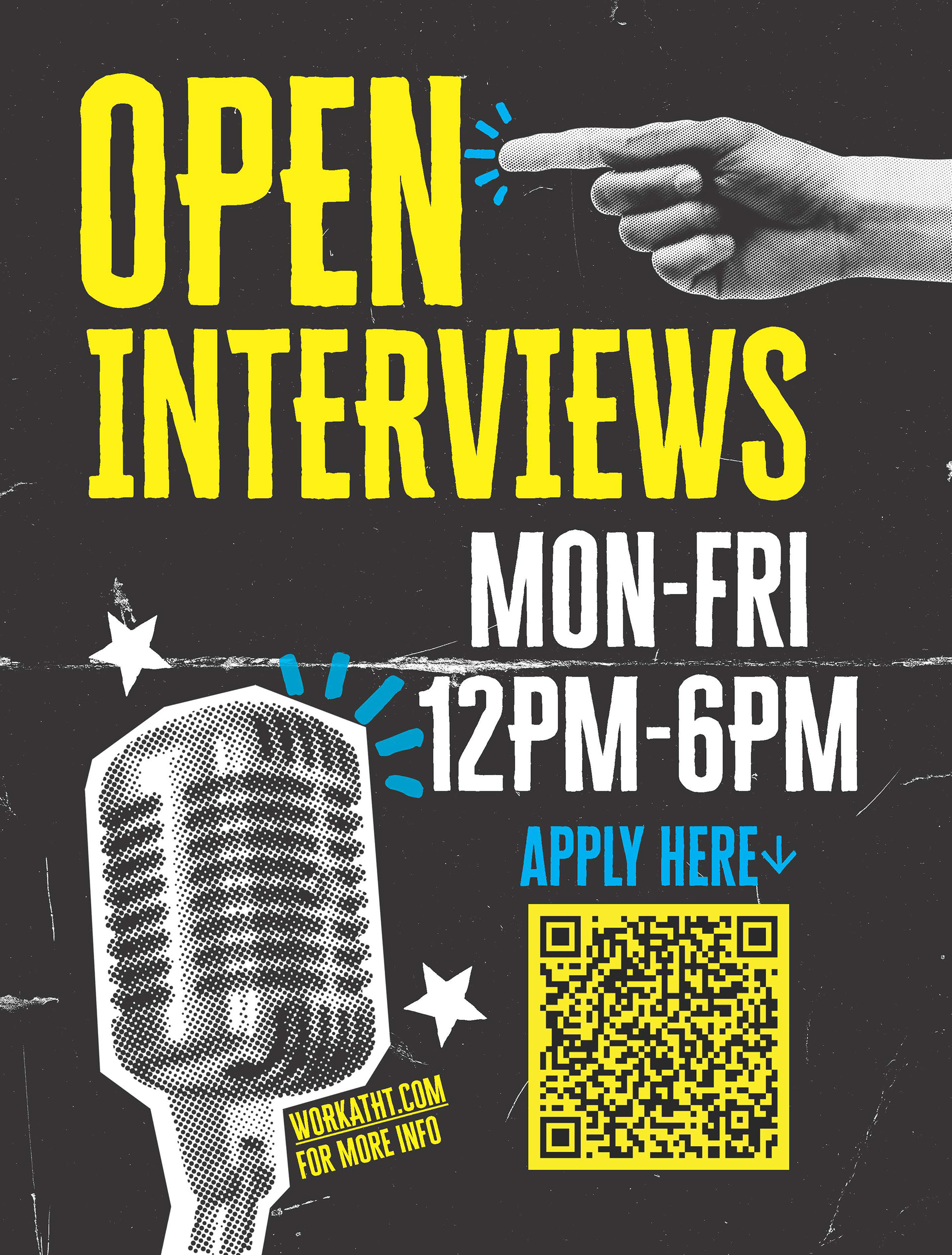 In Store Hiring Sign